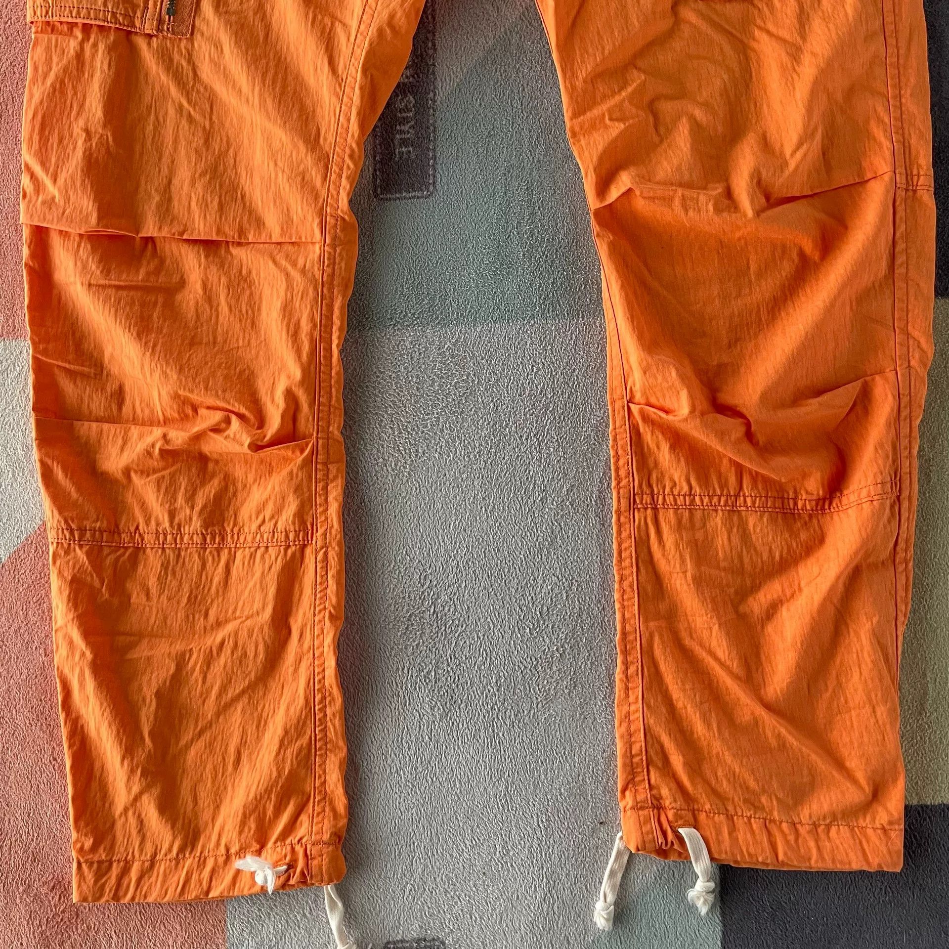 RRL Ralph Lauren RRL Double RL Orange Cargo Pants Size US 30 / EU 46 - 8 Thumbnail