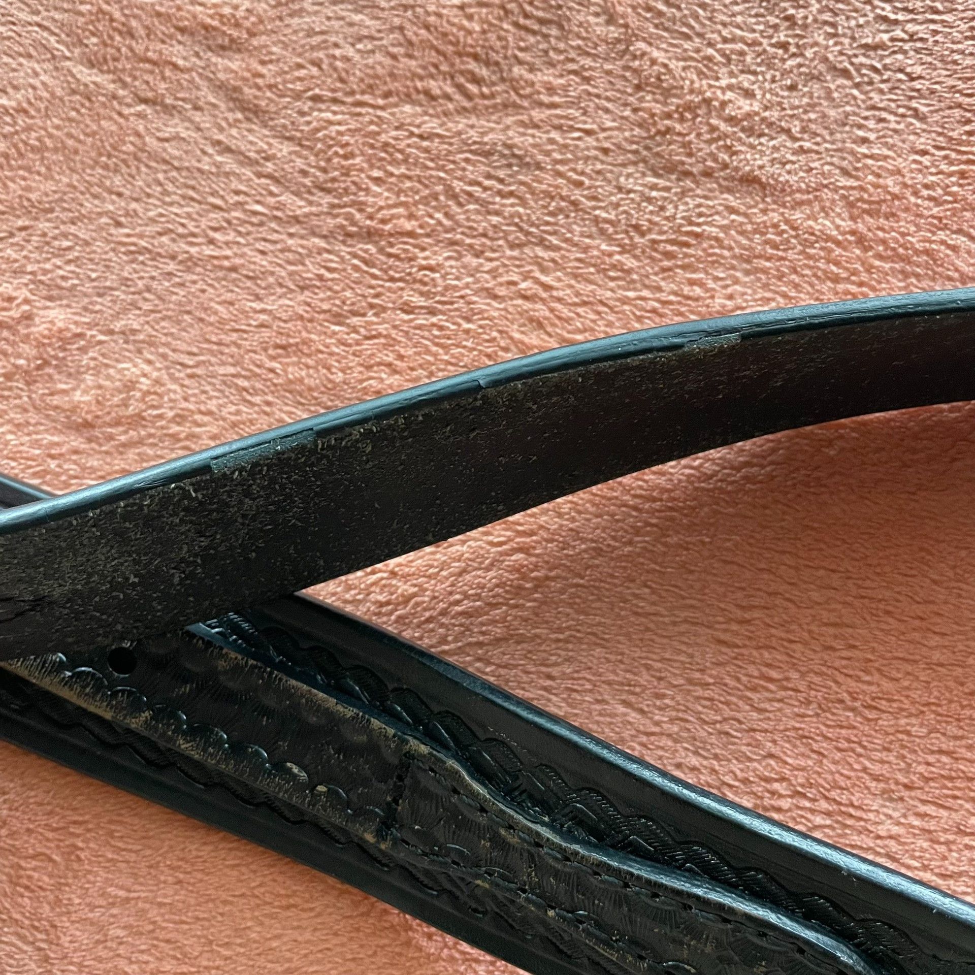 Other Cavalry Leather Belt Size ONE SIZE - 6 Thumbnail