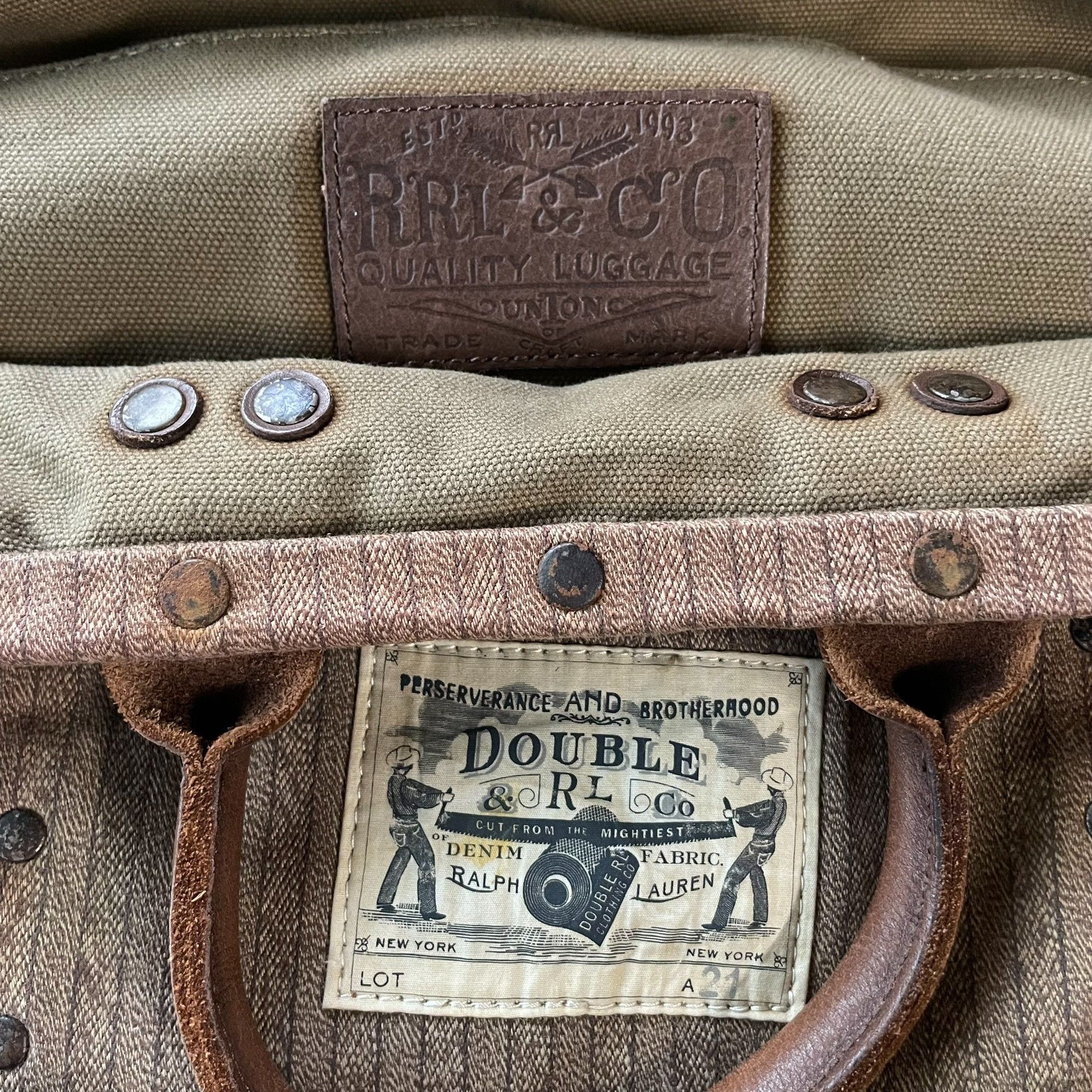RRL Ralph Lauren RRL Ralph Lauren Doctor Travel Bag Size ONE SIZE - 5 Thumbnail