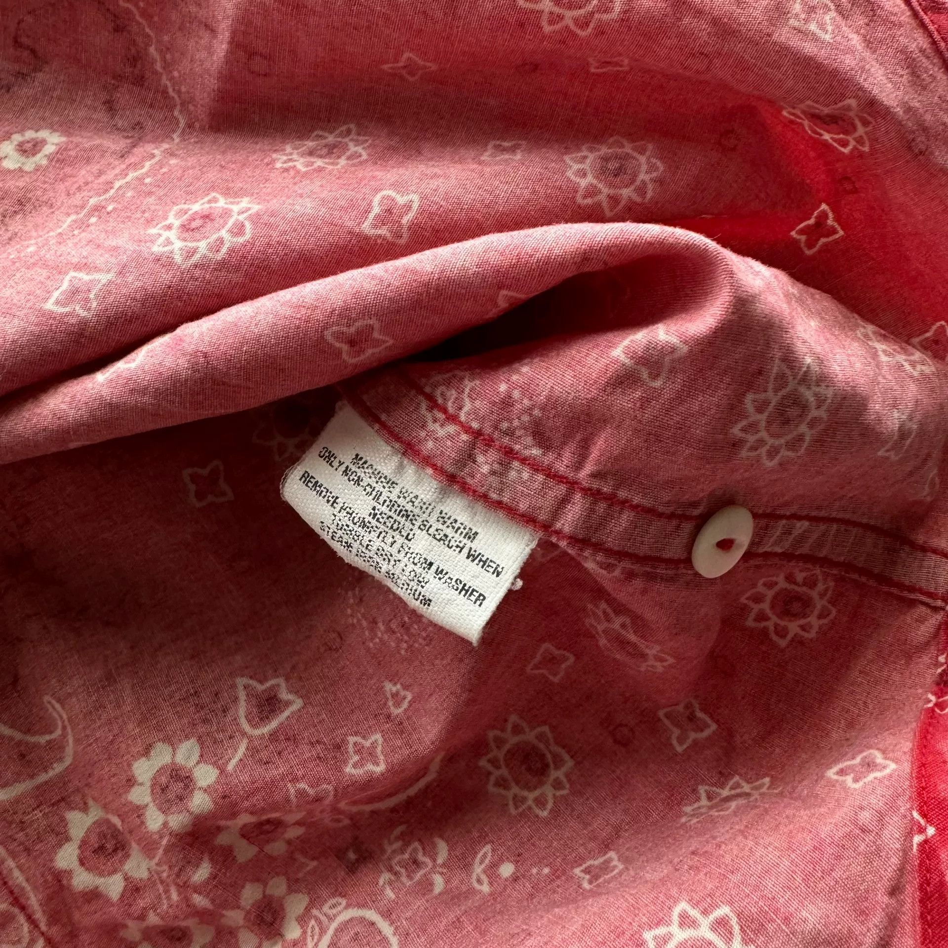 RRL Ralph Lauren RRL Red Bandana Western Shirt Size US S / EU 44-46 / 1 - 6 Thumbnail