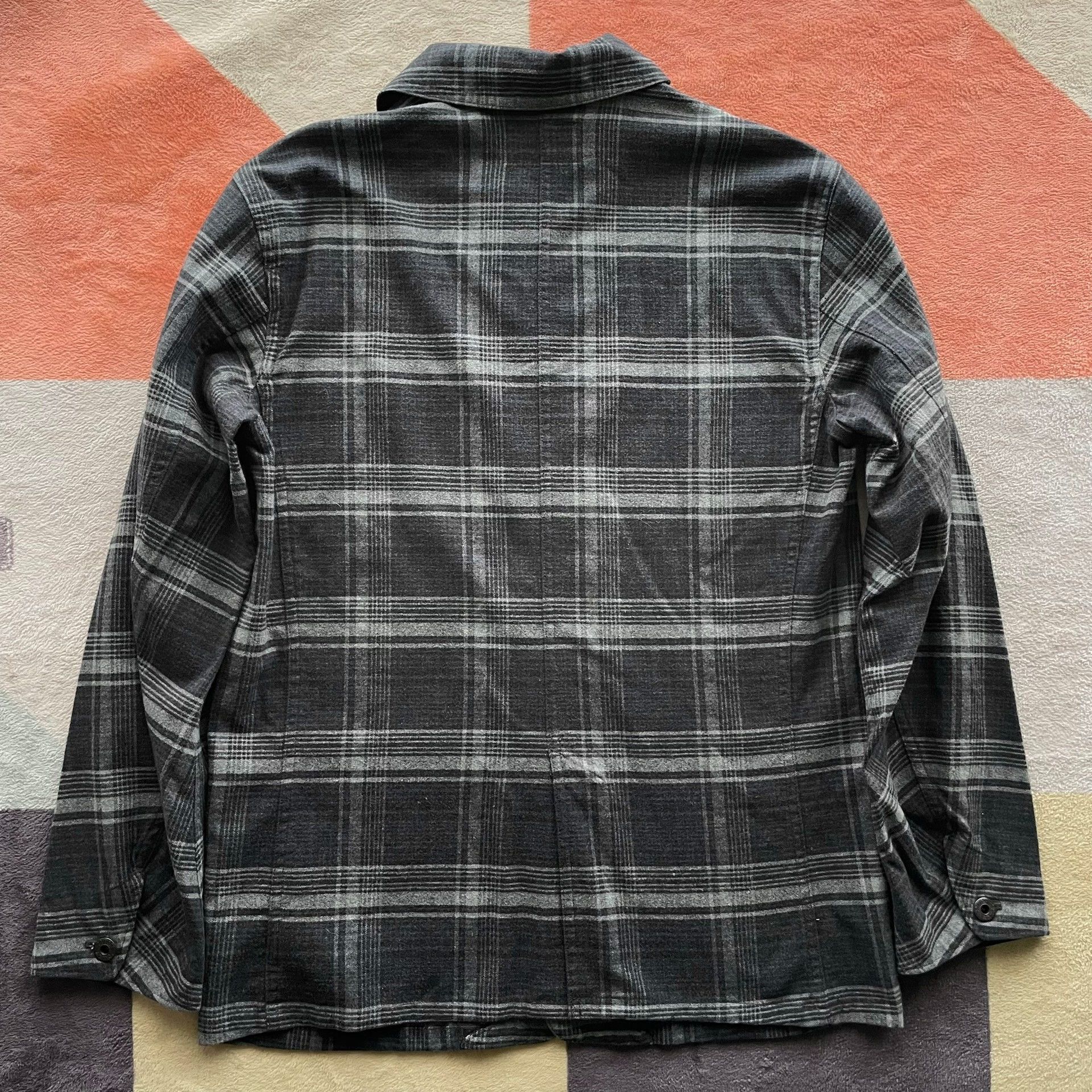 RRL Ralph Lauren RRL Ralph Lauren Plaid Workwear Jacket Size US S / EU 44-46 / 1 - 4 Thumbnail