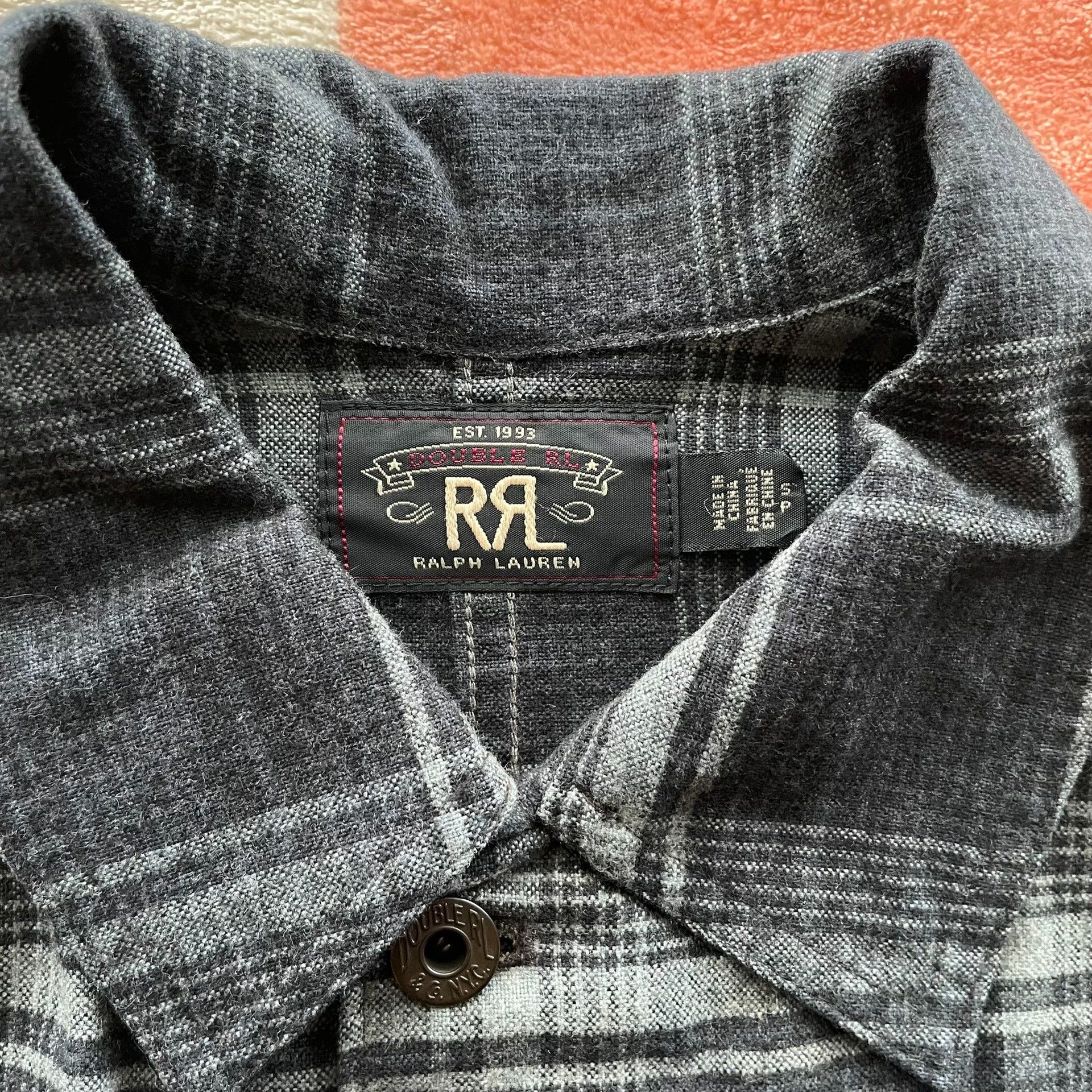 RRL Ralph Lauren RRL Ralph Lauren Plaid Workwear Jacket Size US S / EU 44-46 / 1 - 6 Thumbnail