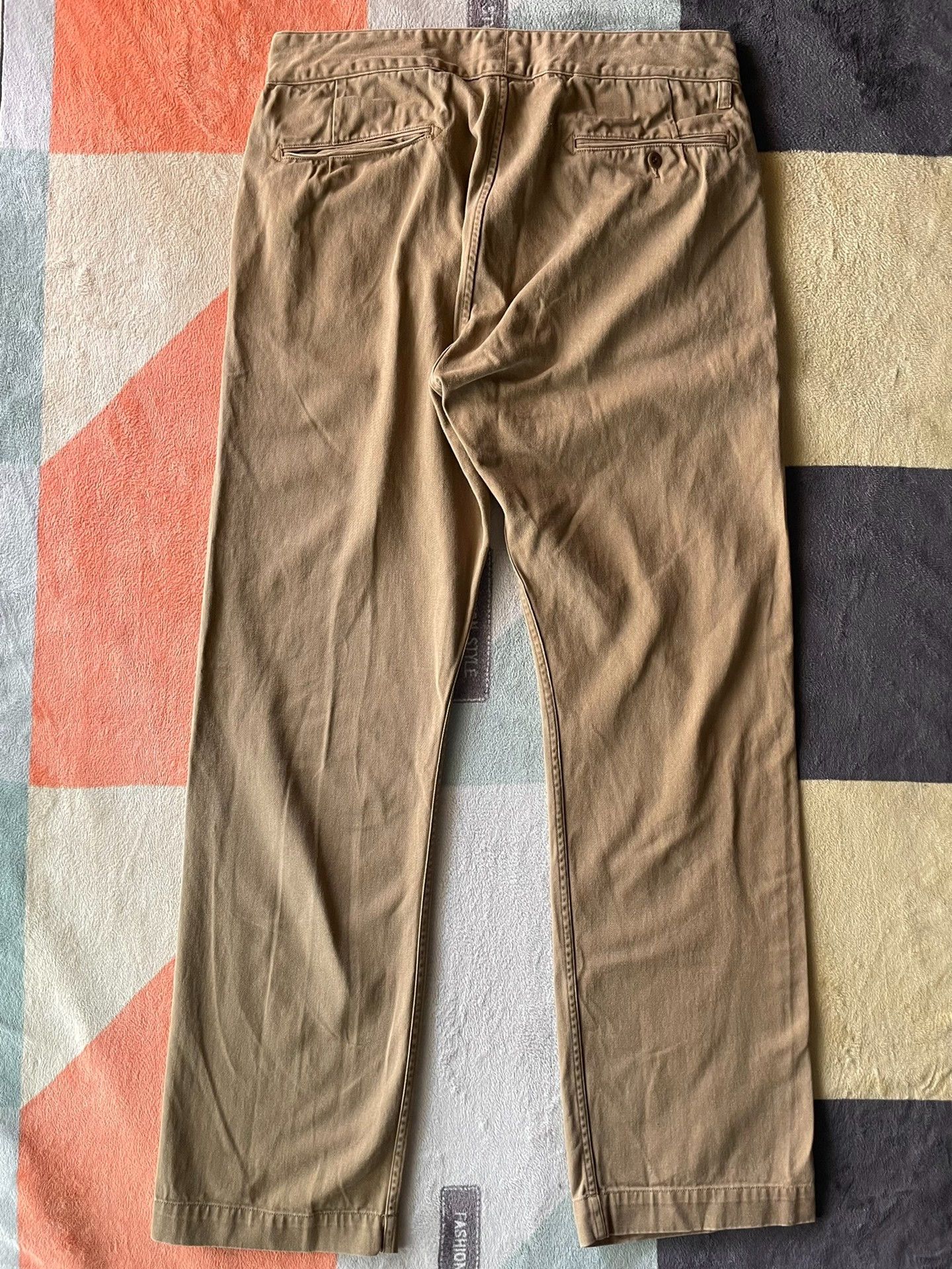 RRL Ralph Lauren RRL Ralph Lauren Khaki Gurkha Officer Pants Size US 36 / EU 52 - 3 Thumbnail