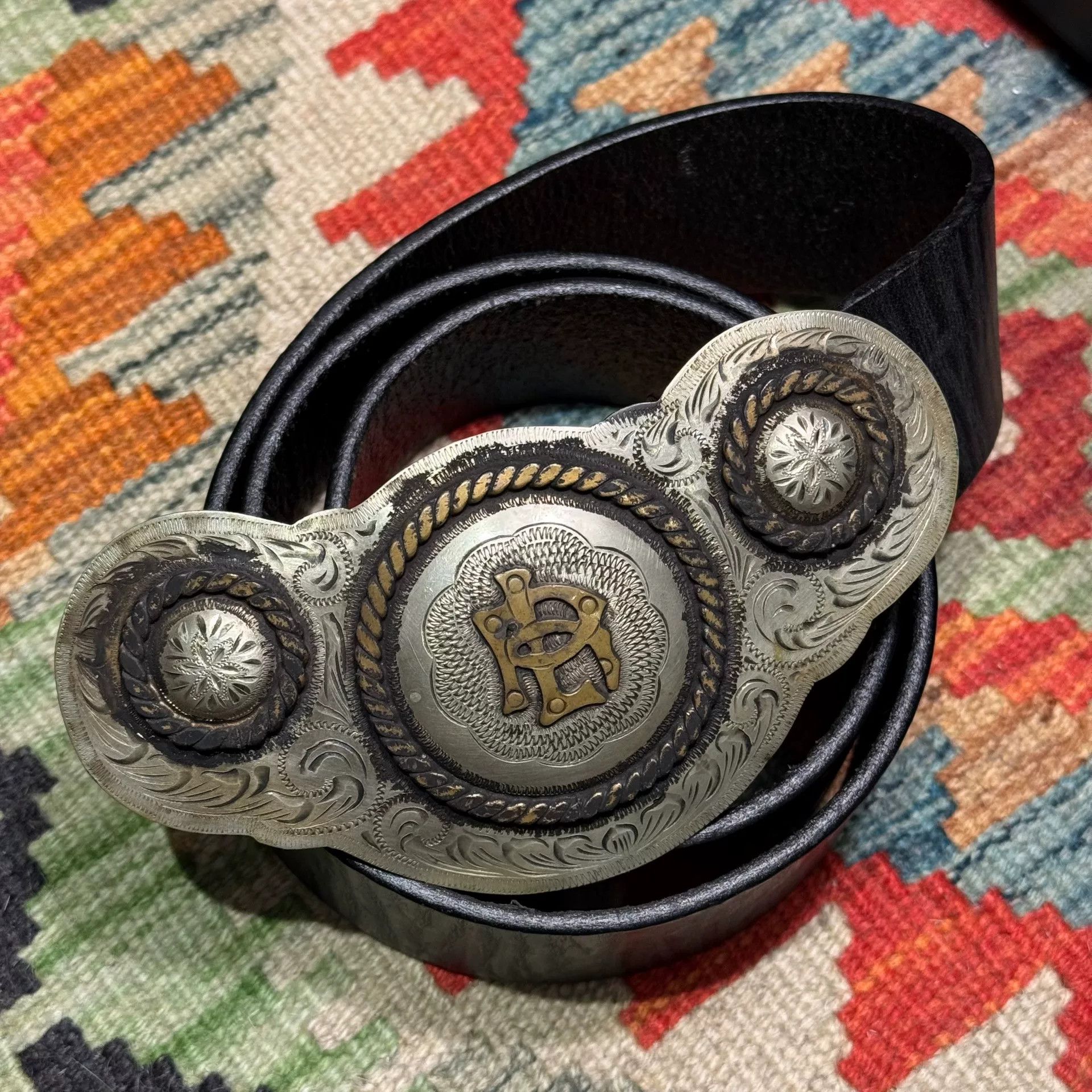 Ralph Lauren Purple Label Ralph Lauren Purple Label Carved Buckle Belt Size ONE SIZE - 3 Thumbnail