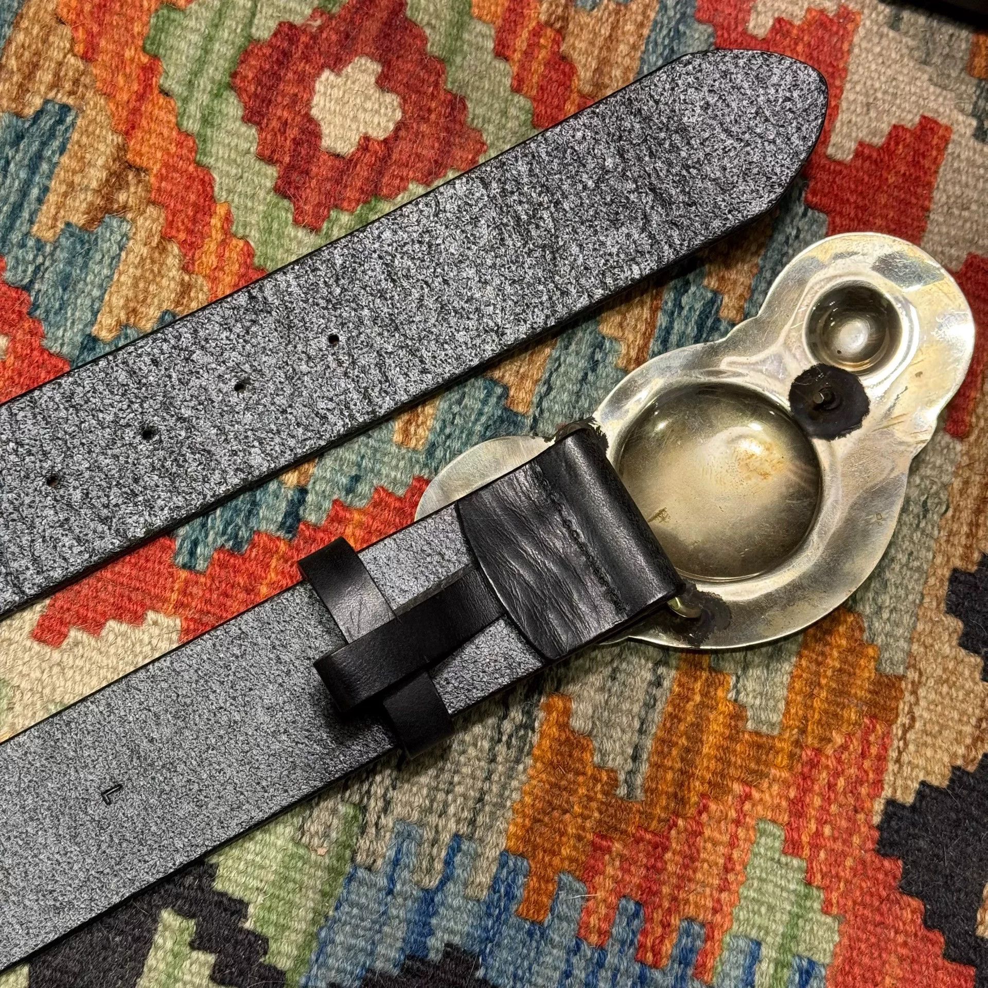 Ralph Lauren Purple Label Ralph Lauren Purple Label Carved Buckle Belt Size ONE SIZE - 4 Thumbnail