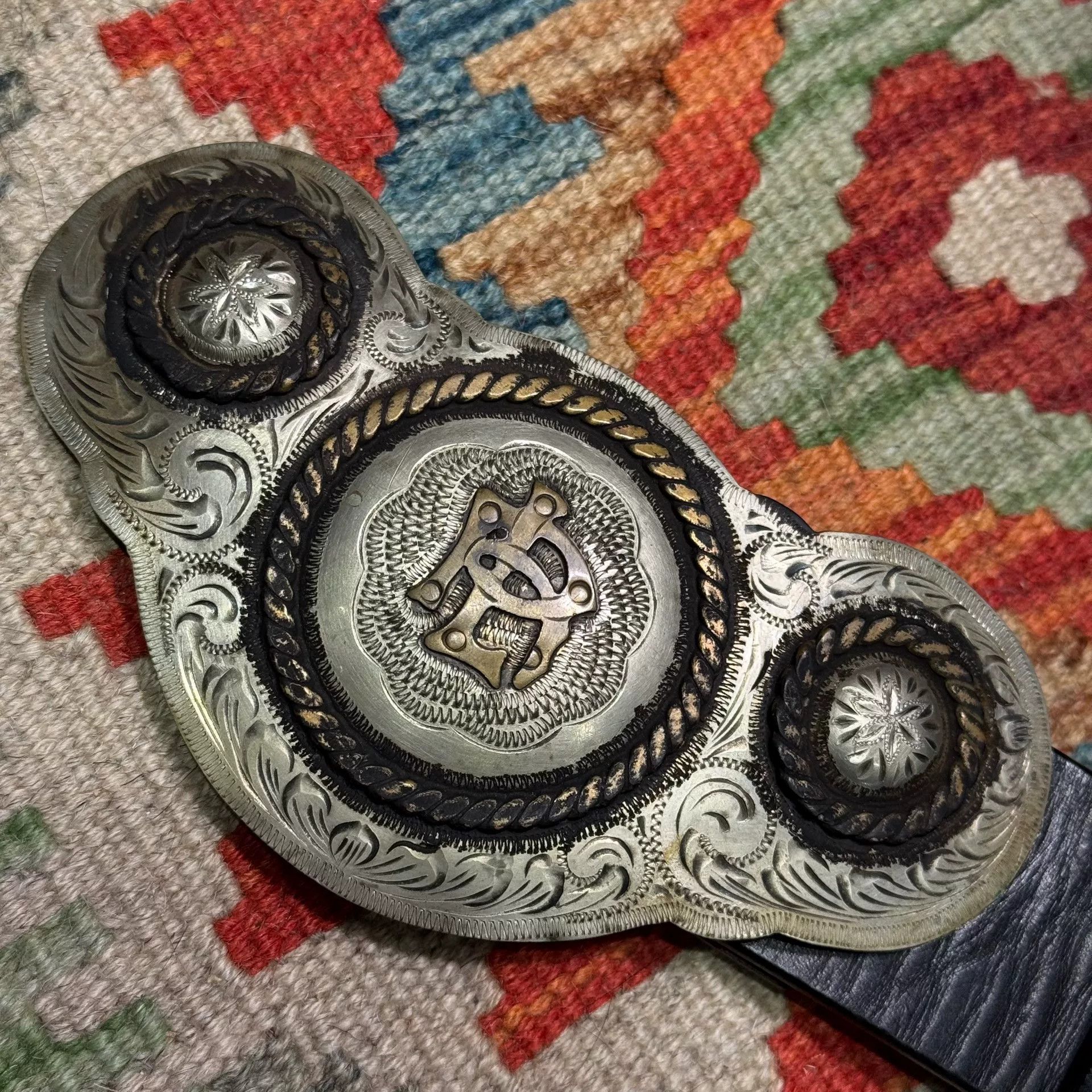 Ralph Lauren Purple Label Ralph Lauren Purple Label Carved Buckle Belt Size ONE SIZE - 5 Thumbnail