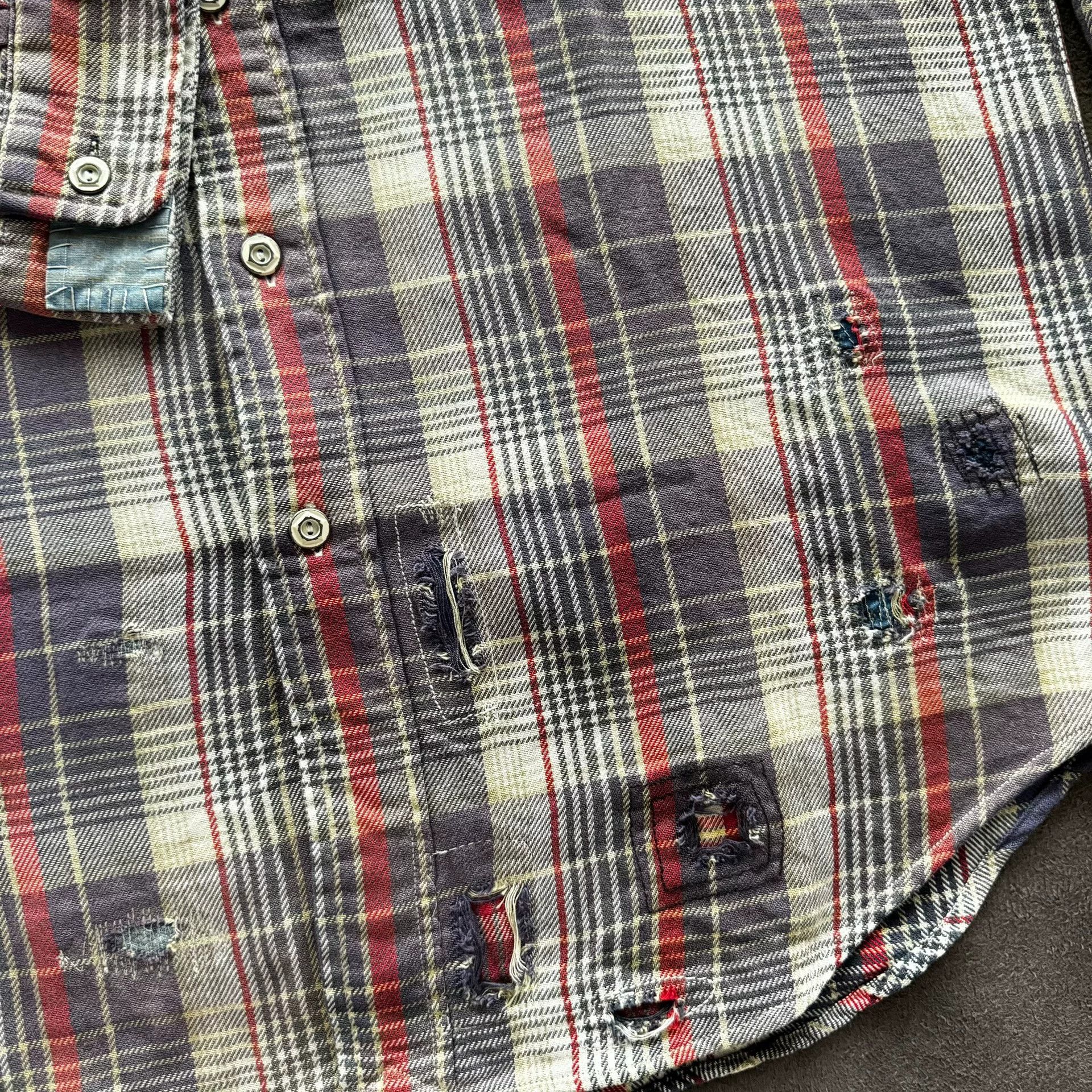 Polo Ralph Lauren Ralph Lauren Plaid Patch Embroidered Shirt Size US M / EU 48-50 / 2 - 5 Thumbnail
