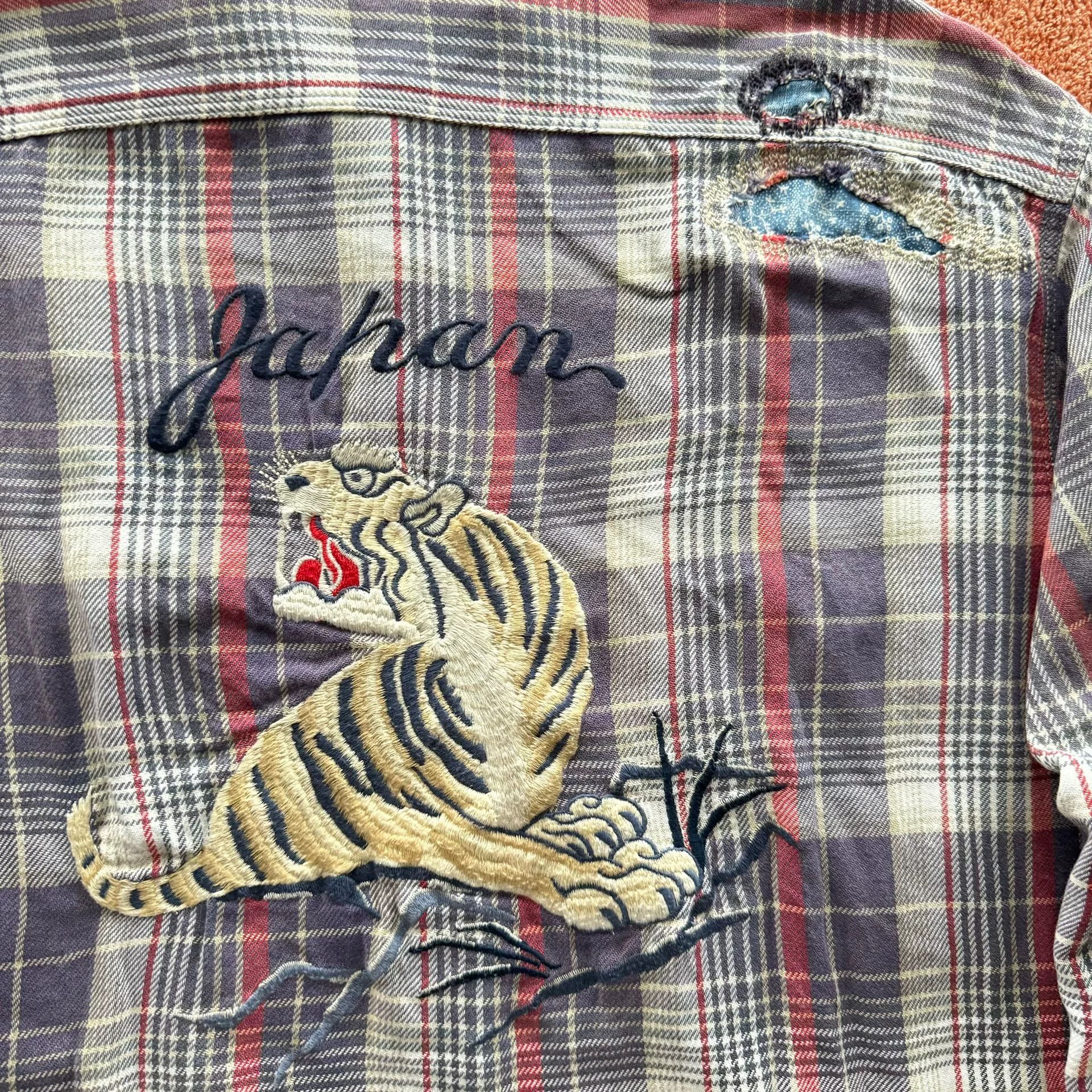 Polo Ralph Lauren Ralph Lauren Plaid Patch Embroidered Shirt Size US M / EU 48-50 / 2 - 8 Thumbnail