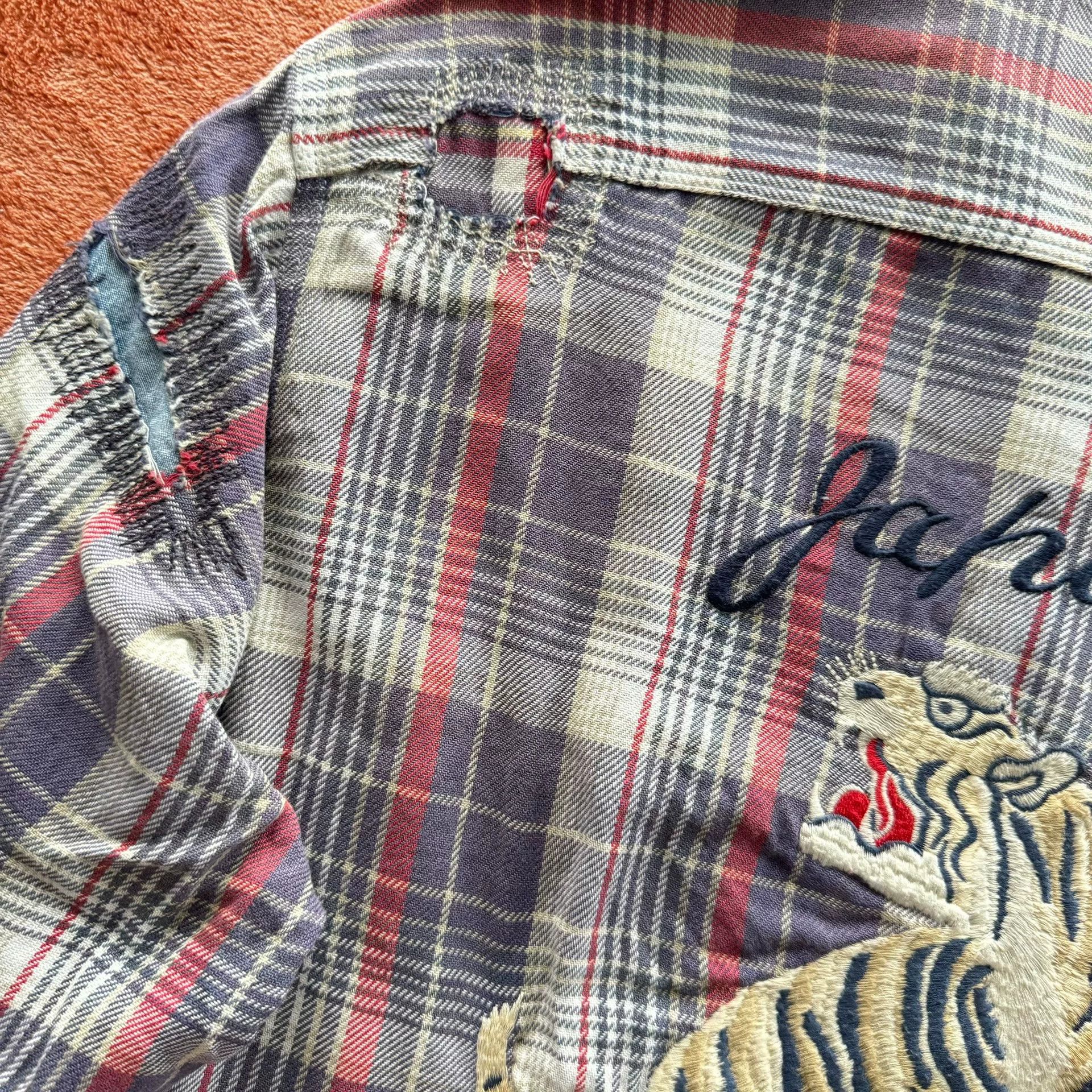 Polo Ralph Lauren Ralph Lauren Plaid Patch Embroidered Shirt Size US M / EU 48-50 / 2 - 9 Thumbnail