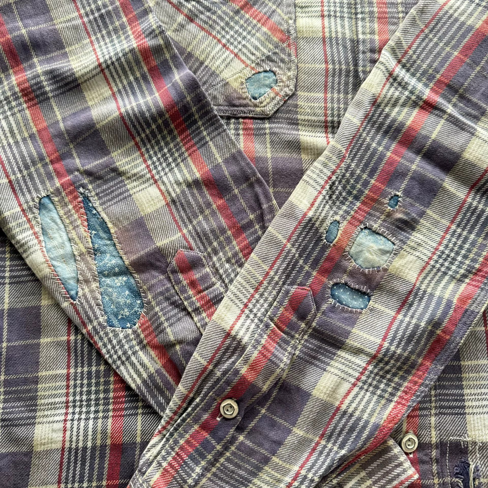 Polo Ralph Lauren Ralph Lauren Plaid Patch Embroidered Shirt Size US M / EU 48-50 / 2 - 6 Thumbnail
