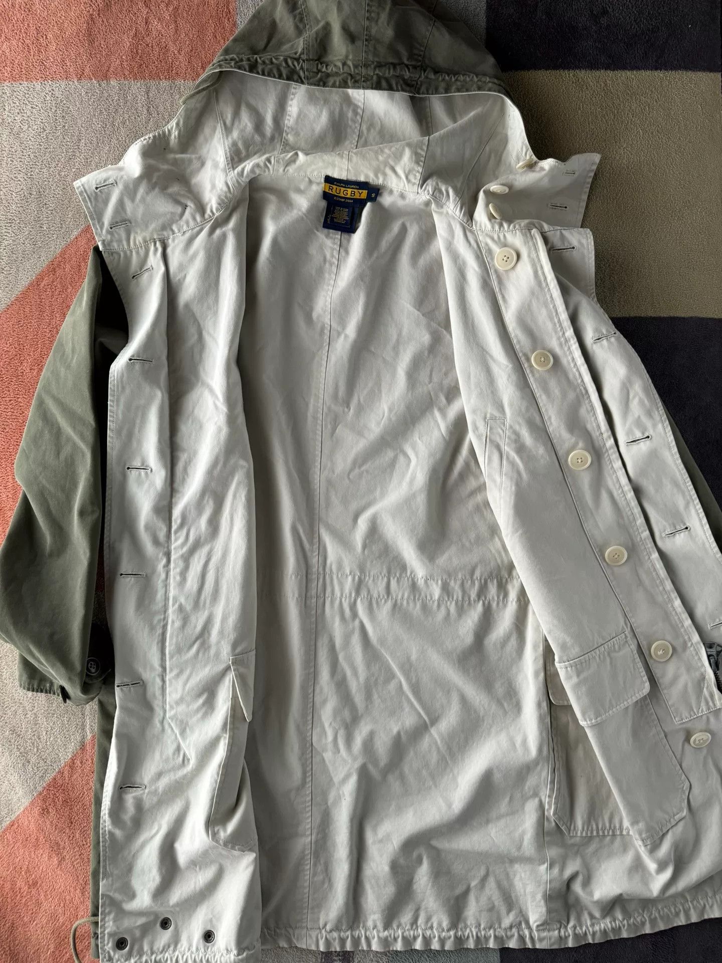 Rugby Ralph Lauren Ralph Lauren Rugby Double-Sided Military Coat Size US S / EU 44-46 / 1 - 9 Thumbnail