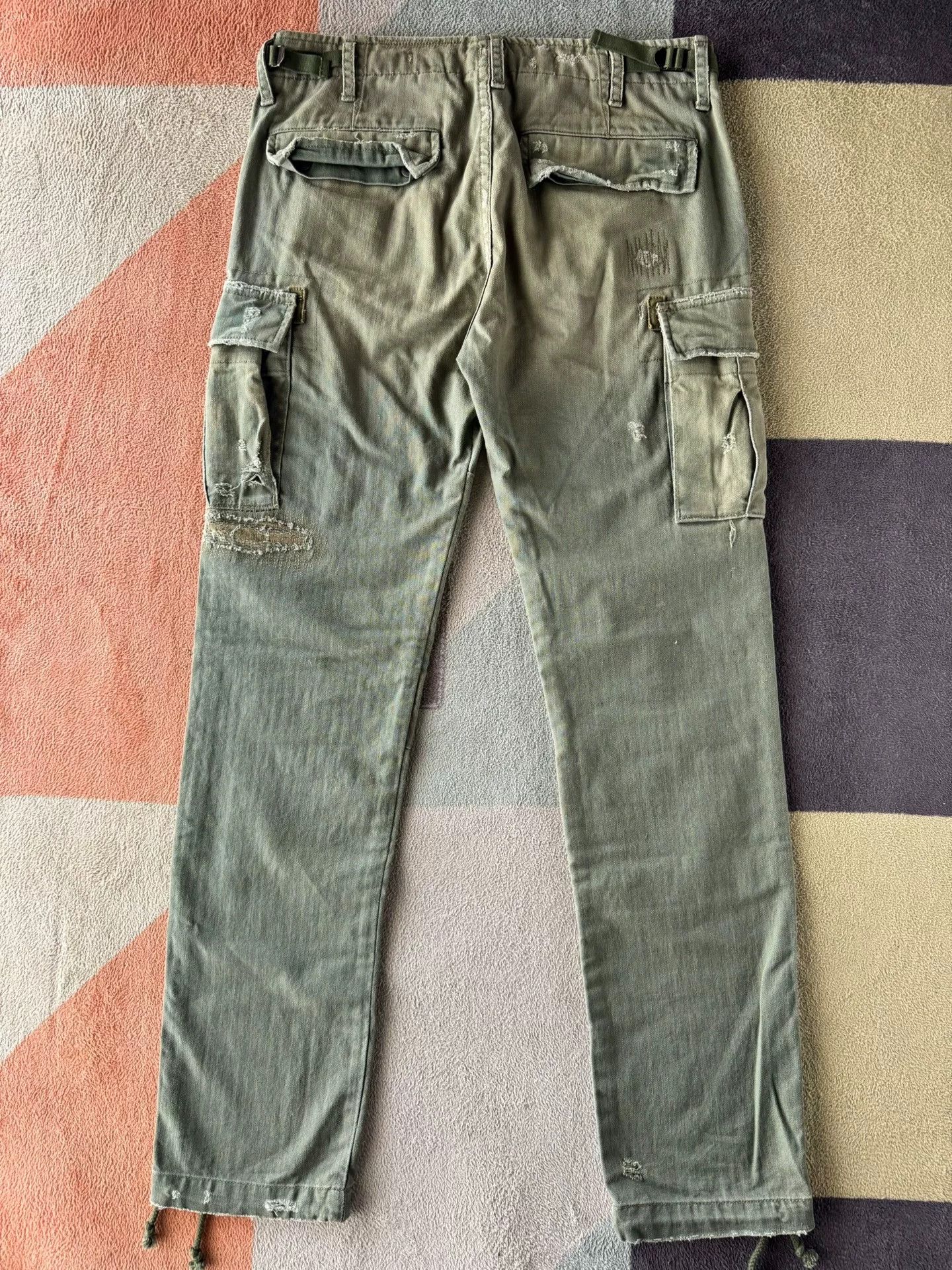 Denim & Supply Ralph Lauren Ralph Lauren Denim Supply Cargo Pants Size 26" / US 2 / IT 38 - 4 Thumbnail