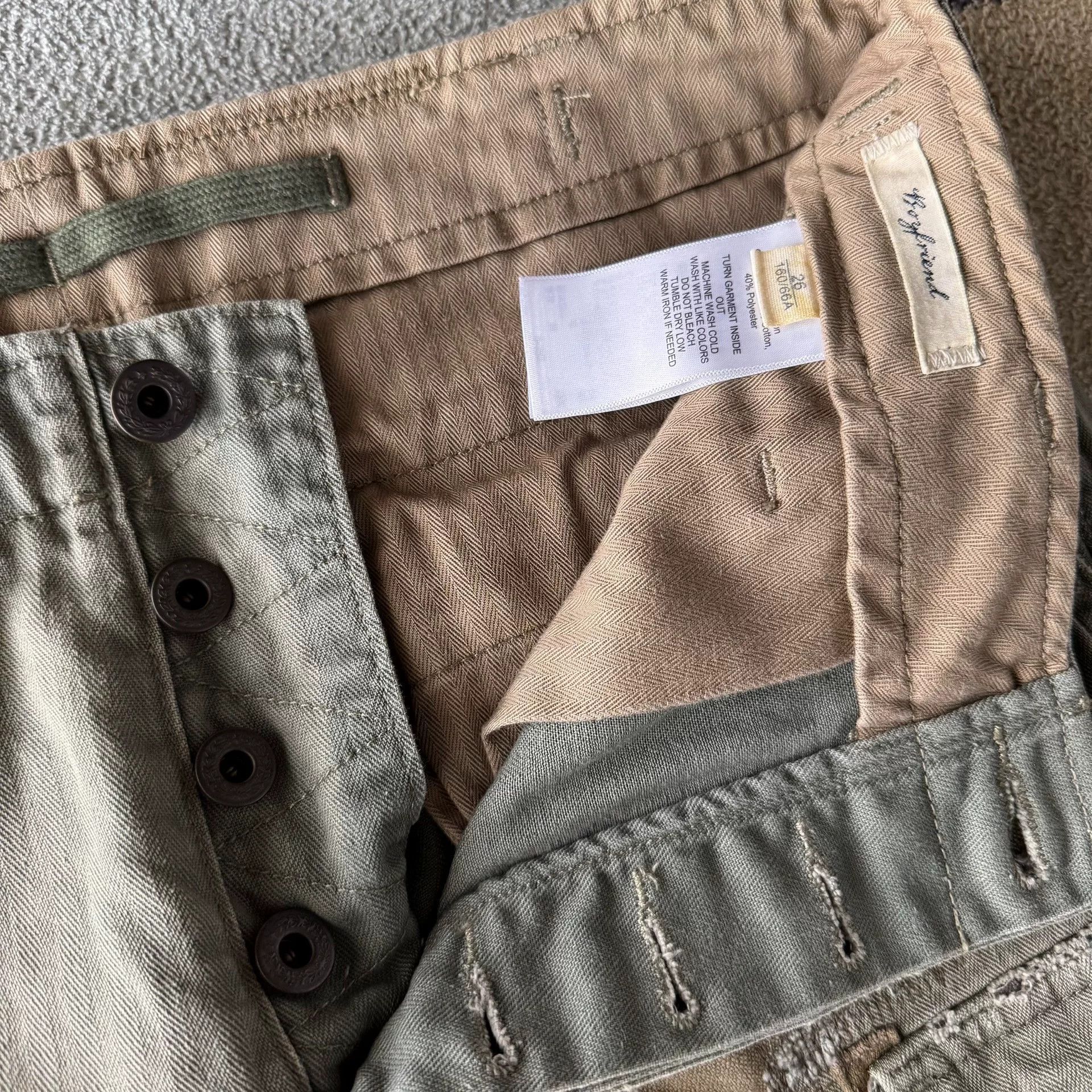 Denim & Supply Ralph Lauren Ralph Lauren Denim Supply Cargo Pants Size 26" / US 2 / IT 38 - 6 Thumbnail