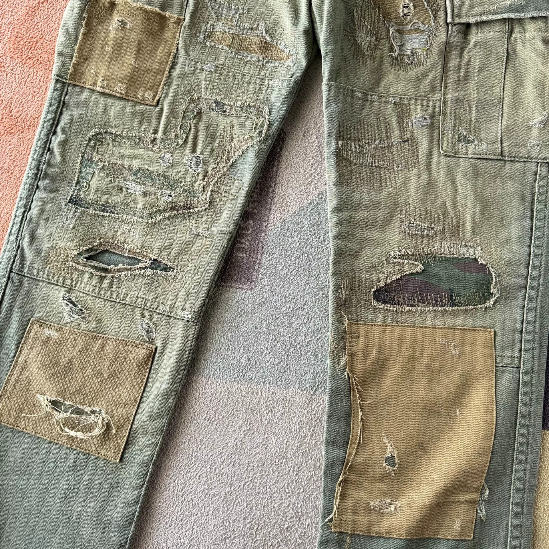 Denim & Supply Ralph Lauren Ralph Lauren Denim Supply Cargo Pants Size 26" / US 2 / IT 38 - 3 Thumbnail