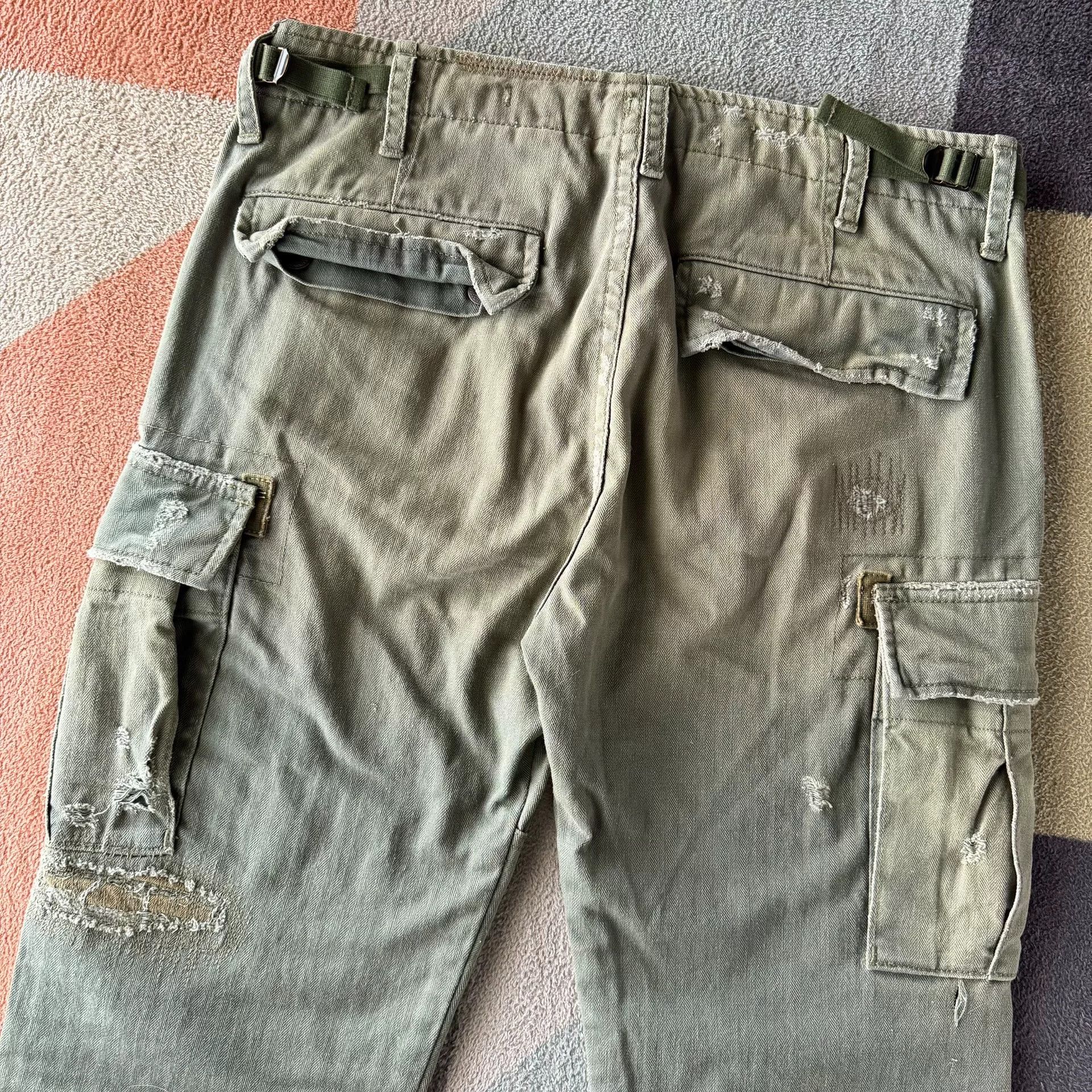 Denim & Supply Ralph Lauren Ralph Lauren Denim Supply Cargo Pants Size 26" / US 2 / IT 38 - 5 Thumbnail
