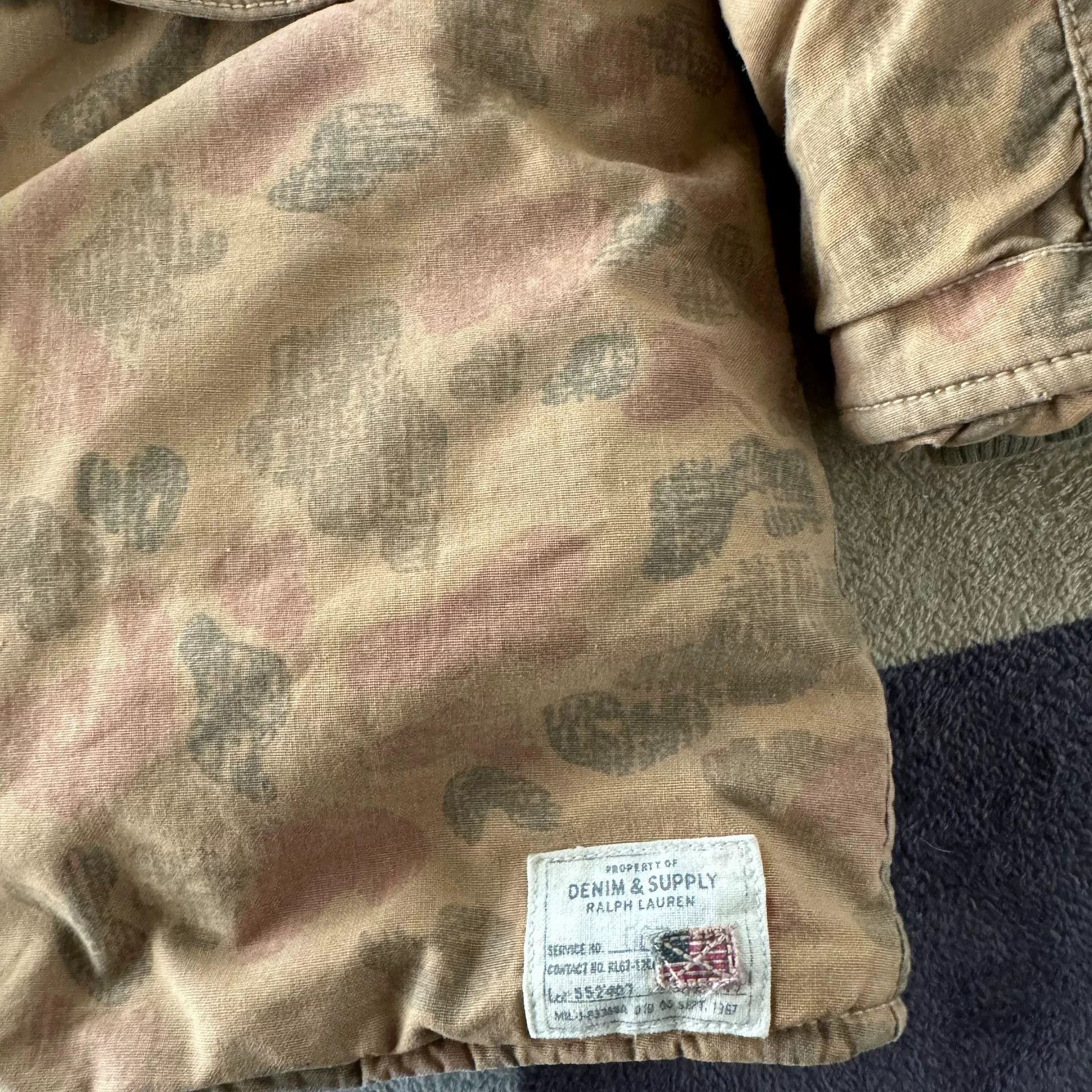 Denim & Supply Ralph Lauren Ralph Lauren Denim Supply DS Indian Print Down Jacket Size US XS / EU 42 / 0 - 7 Thumbnail