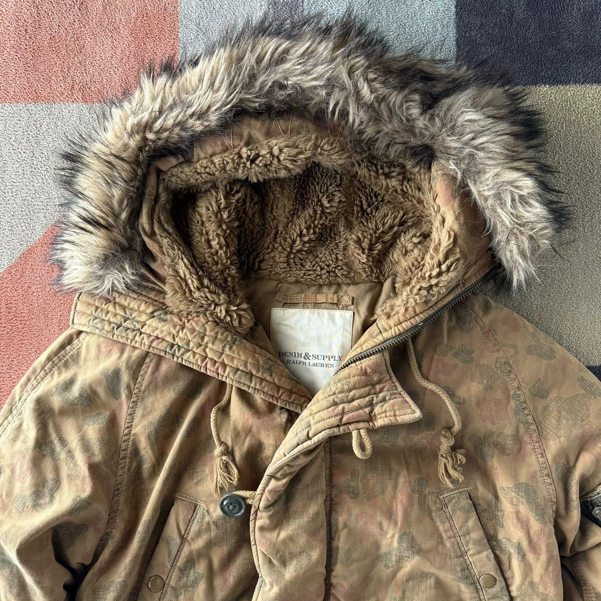 Denim & Supply Ralph Lauren Ralph Lauren Denim Supply DS Indian Print Down Jacket Size US XS / EU 42 / 0 - 4 Thumbnail