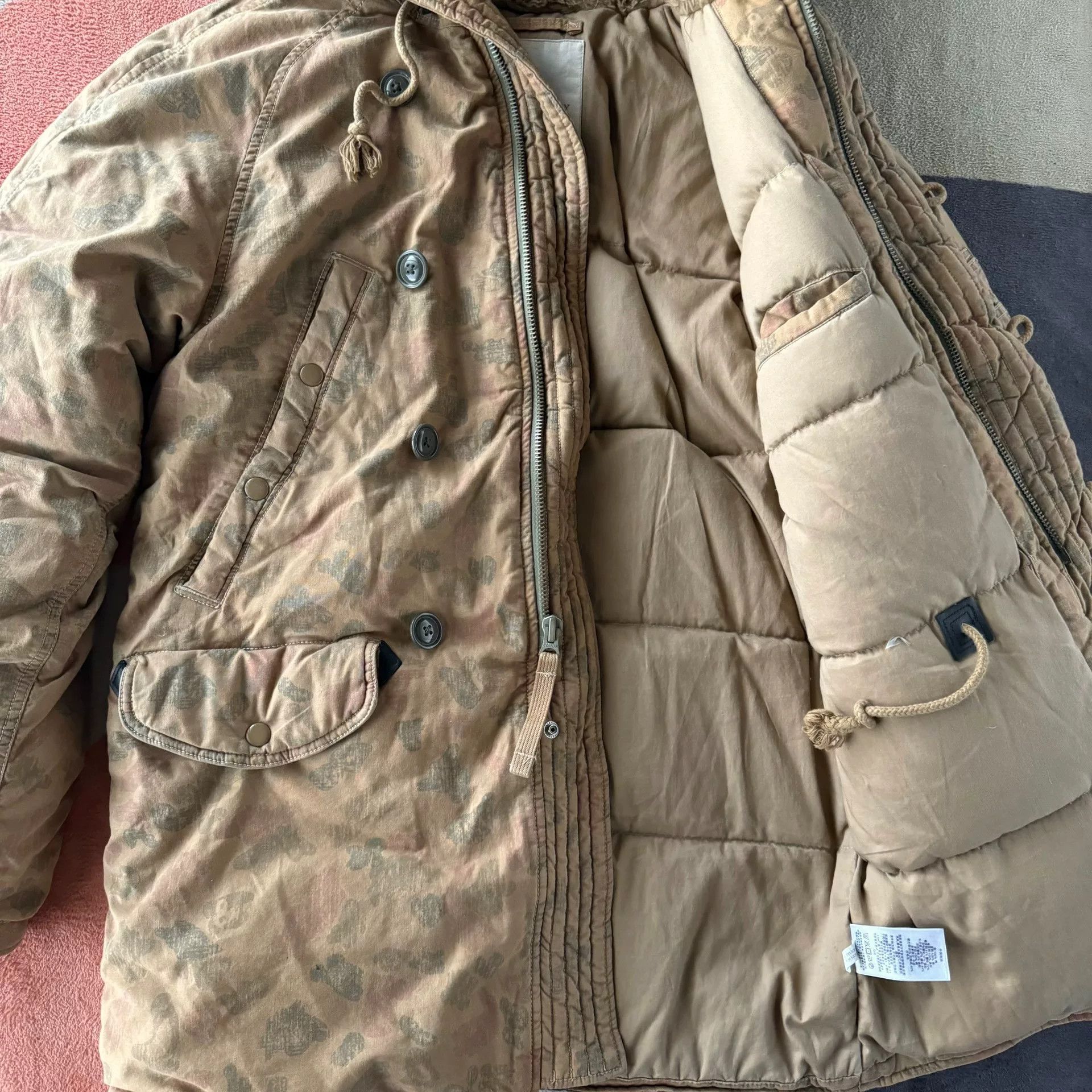 Denim & Supply Ralph Lauren Ralph Lauren Denim Supply DS Indian Print Down Jacket Size US XS / EU 42 / 0 - 3 Thumbnail