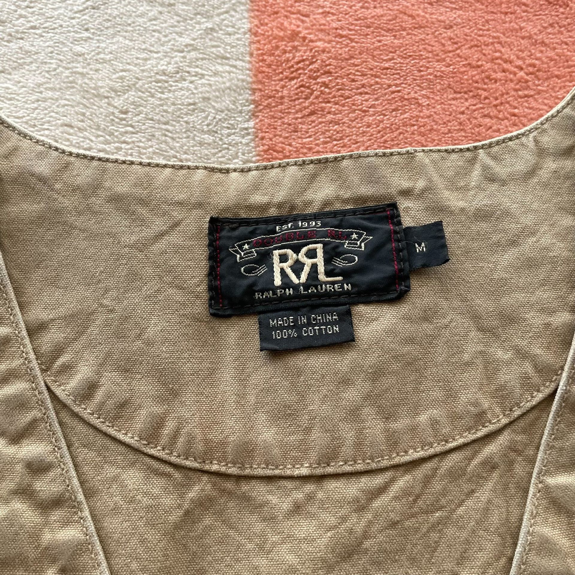 RRL Ralph Lauren RRL Canvas Workwear Vest Size US M / EU 48-50 / 2 - 2 Thumbnail