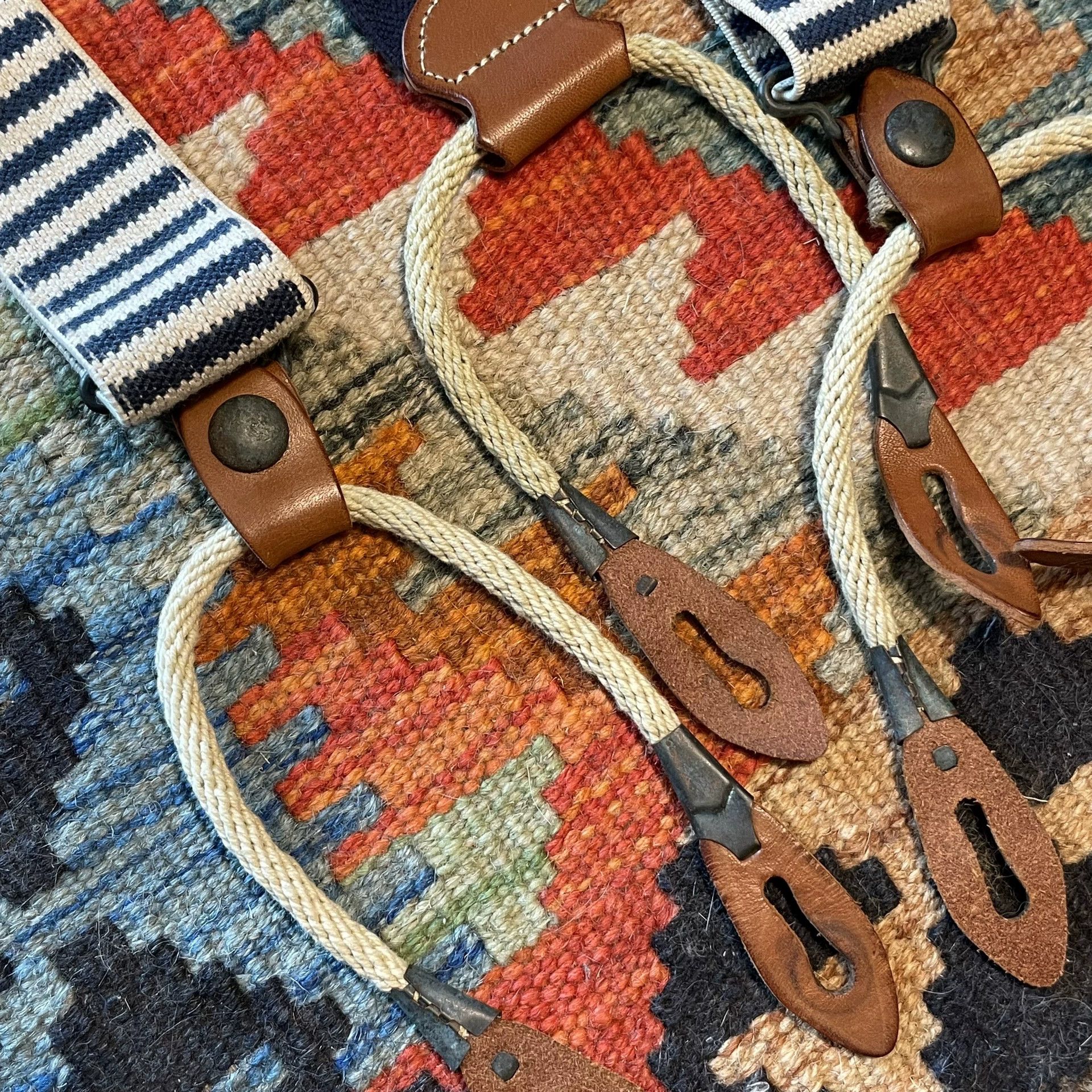 RRL Ralph Lauren RRL Ralph Lauren Sailor Style Suspenders Size ONE SIZE - 3 Thumbnail