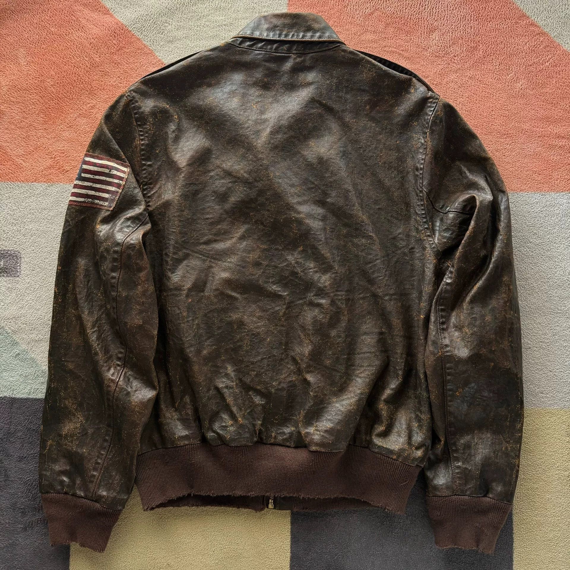 Denim & Supply Ralph Lauren Ralph Lauren Denim Supply A2 Flight Jacket Size US M / EU 48-50 / 2 - 7 Thumbnail