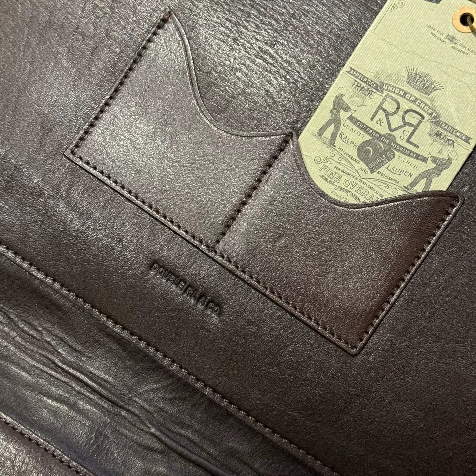 RRL Ralph Lauren RRL Indian Chief Carving Briefcase Size ONE SIZE - 5 Thumbnail