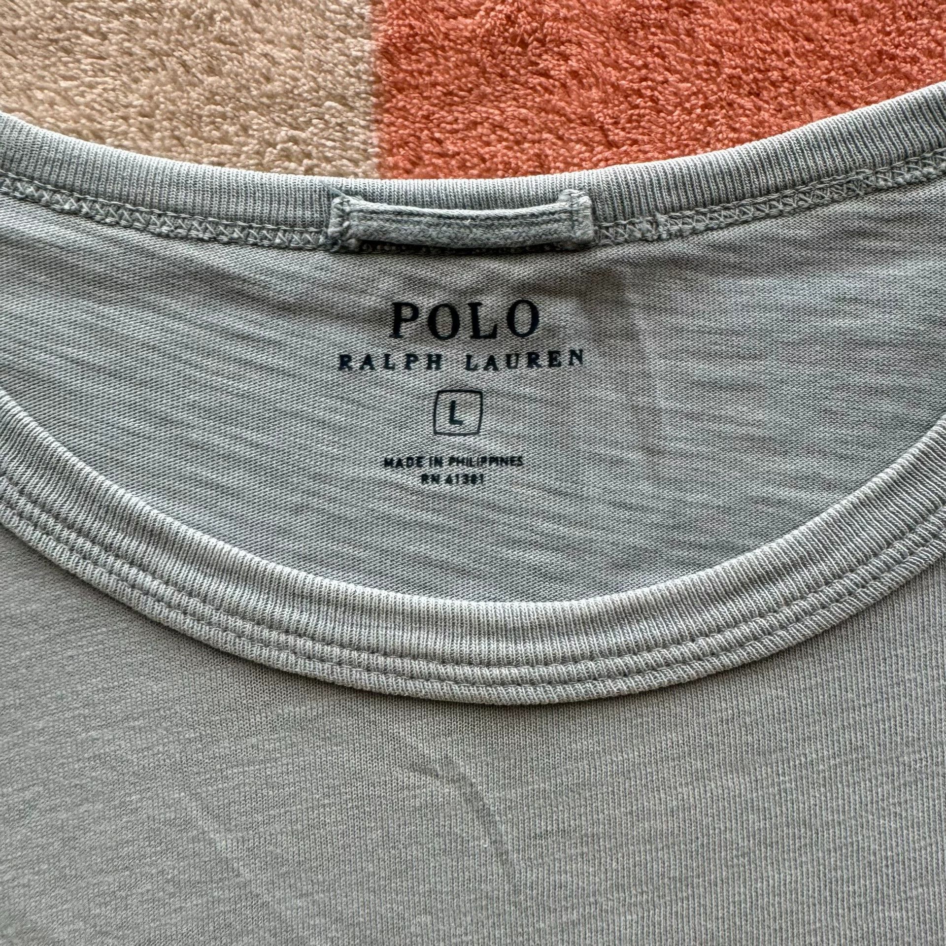 Ralph Lauren Ralph Lauren Military Long Sleeve Polo Size US L / EU 52-54 / 3 - 5 Thumbnail