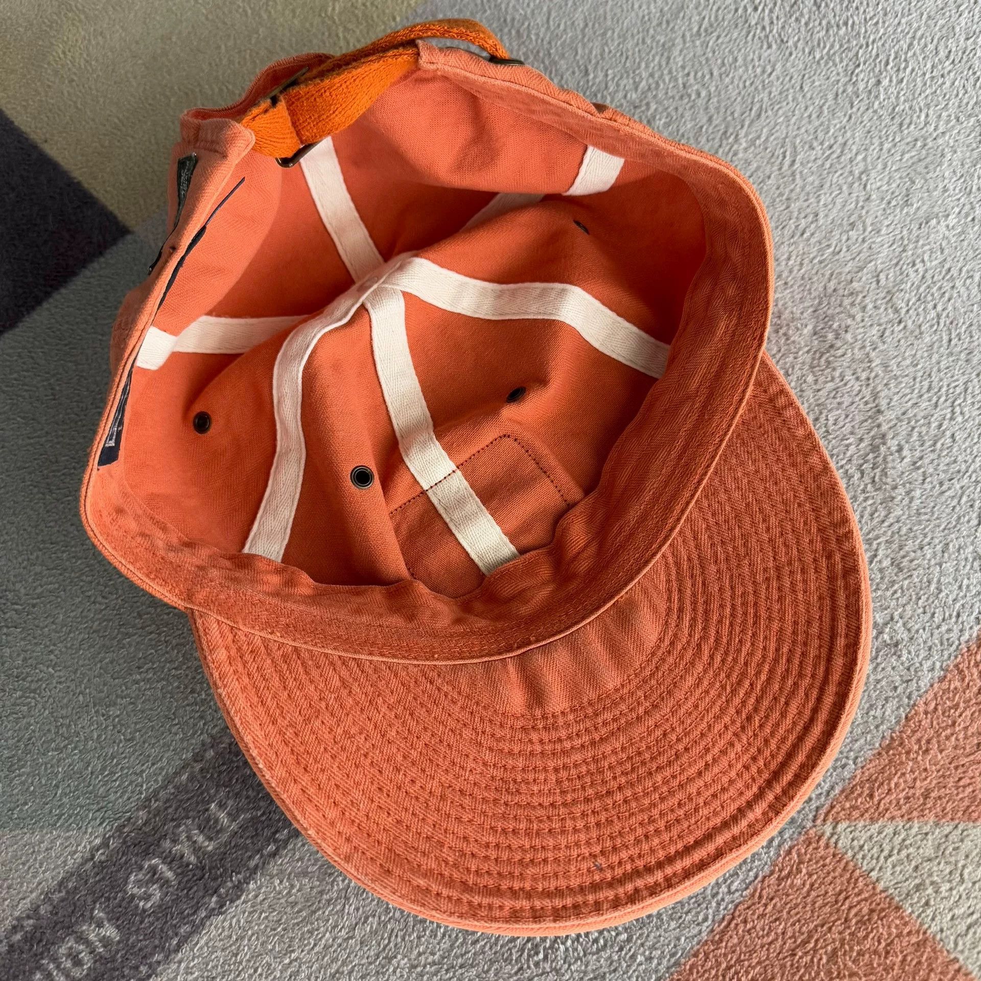 Polo Ralph Lauren Ralph Lauren Orange Mountaineering Cap Size ONE SIZE - 7 Thumbnail