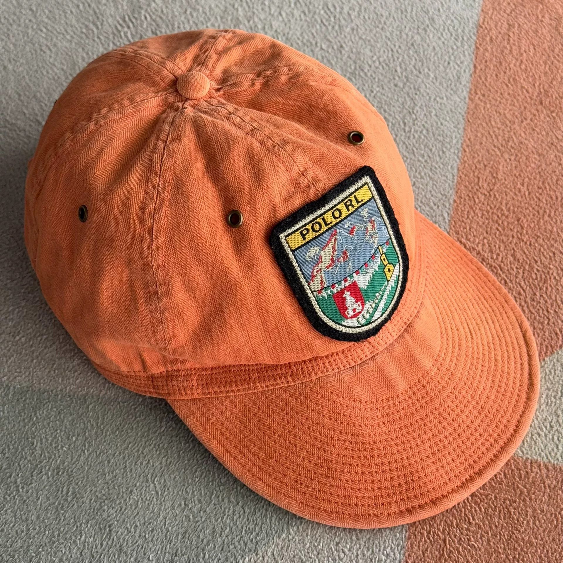 Polo Ralph Lauren Ralph Lauren Orange Mountaineering Cap Size ONE SIZE - 6 Thumbnail