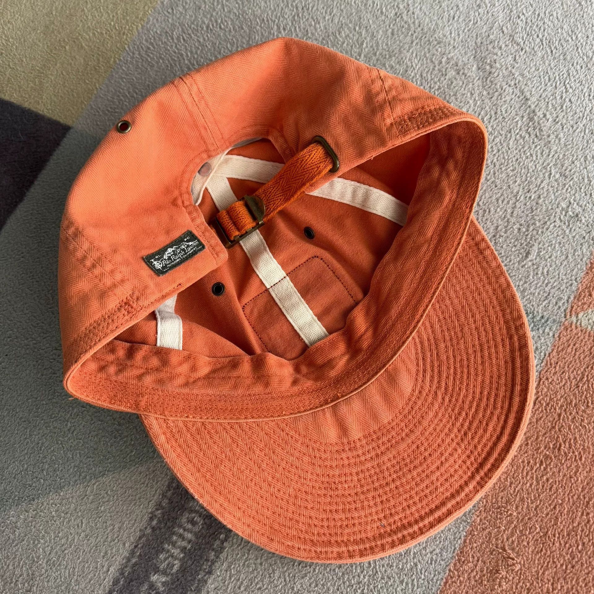 Polo Ralph Lauren Ralph Lauren Orange Mountaineering Cap Size ONE SIZE - 4 Thumbnail