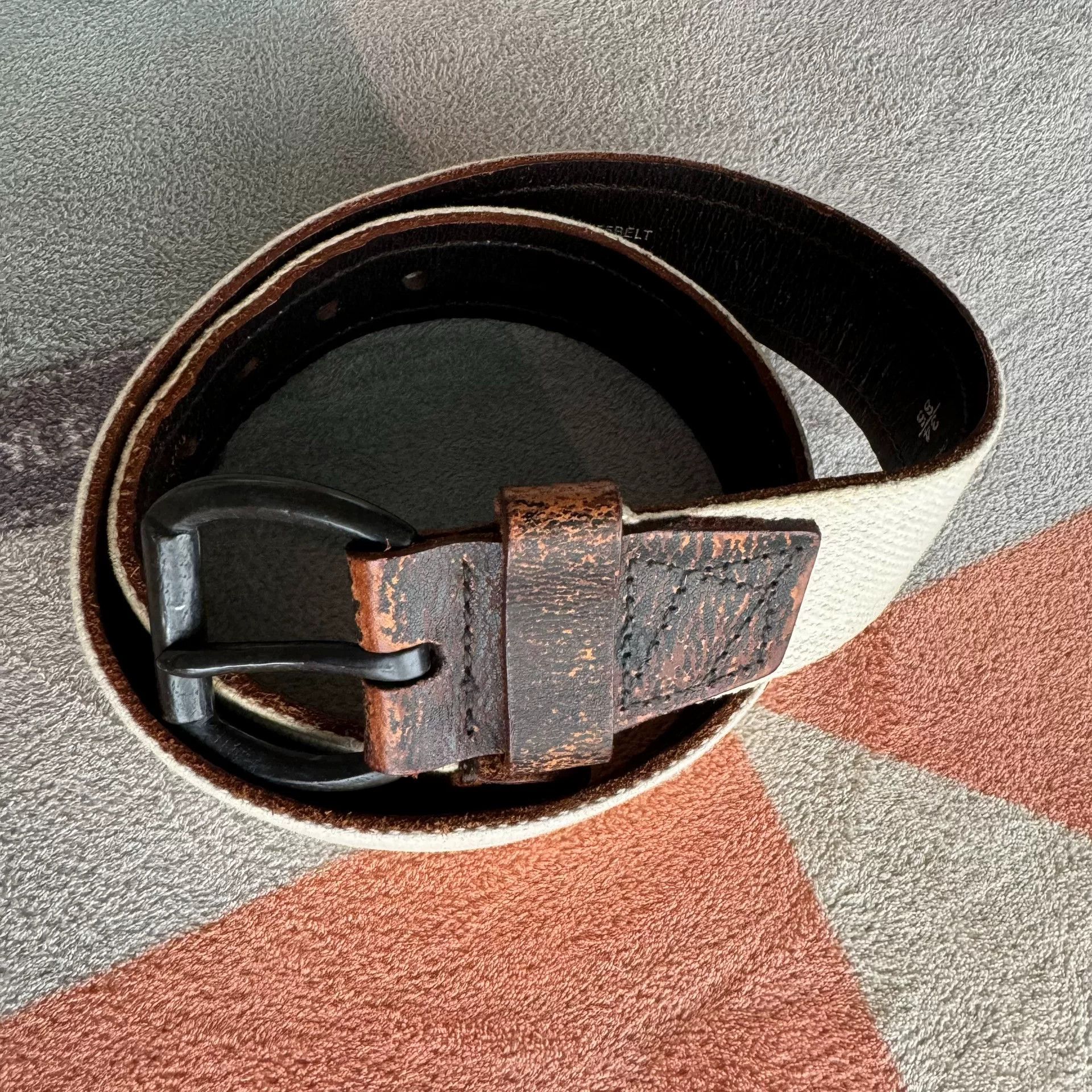 Denim & Supply Ralph Lauren Ralph Lauren Denim Supply Leather Belt Size ONE SIZE - 5 Thumbnail