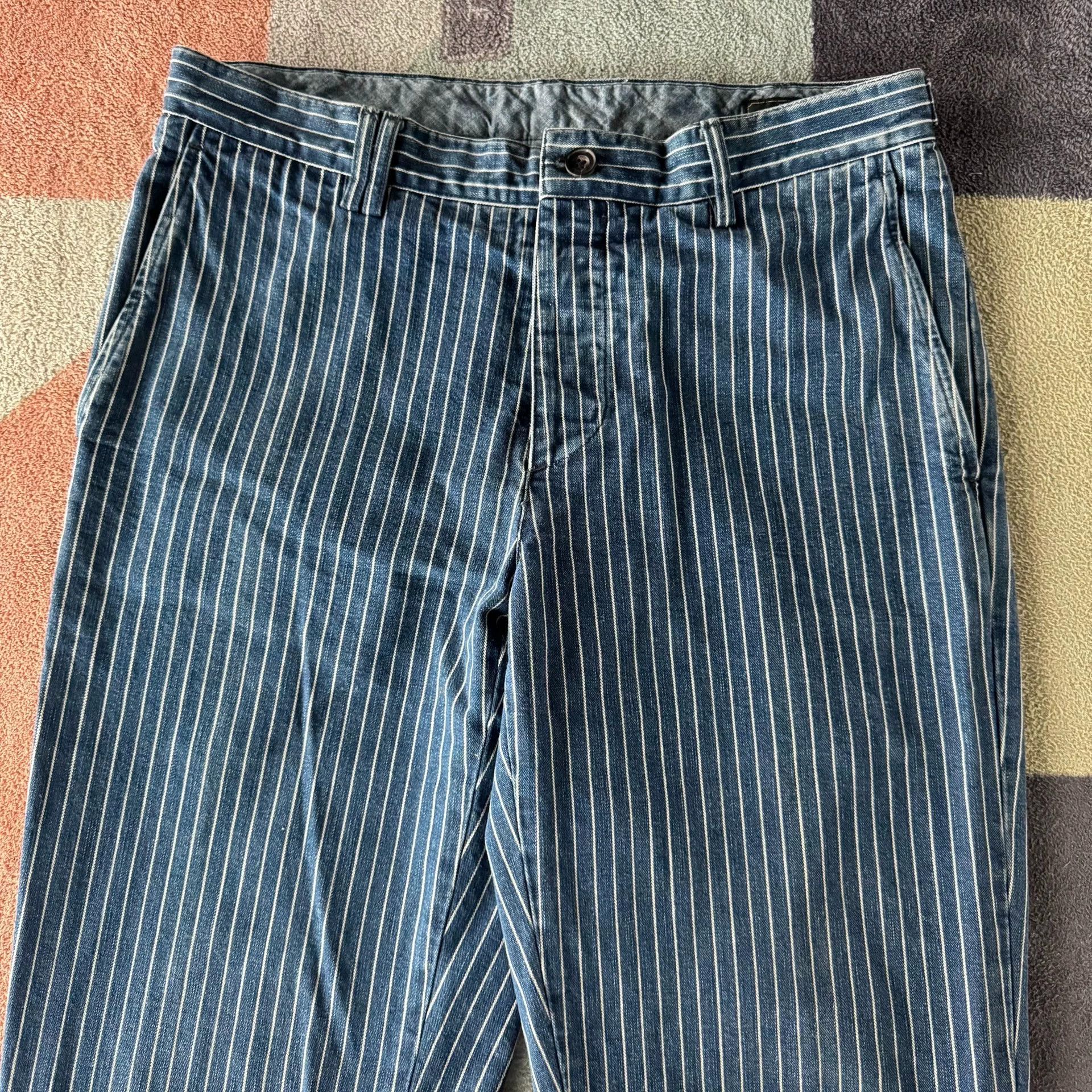 RRL Ralph Lauren Ralph Lauren Wabash Striped Pants Size US 32 / EU 48 - 2 Thumbnail