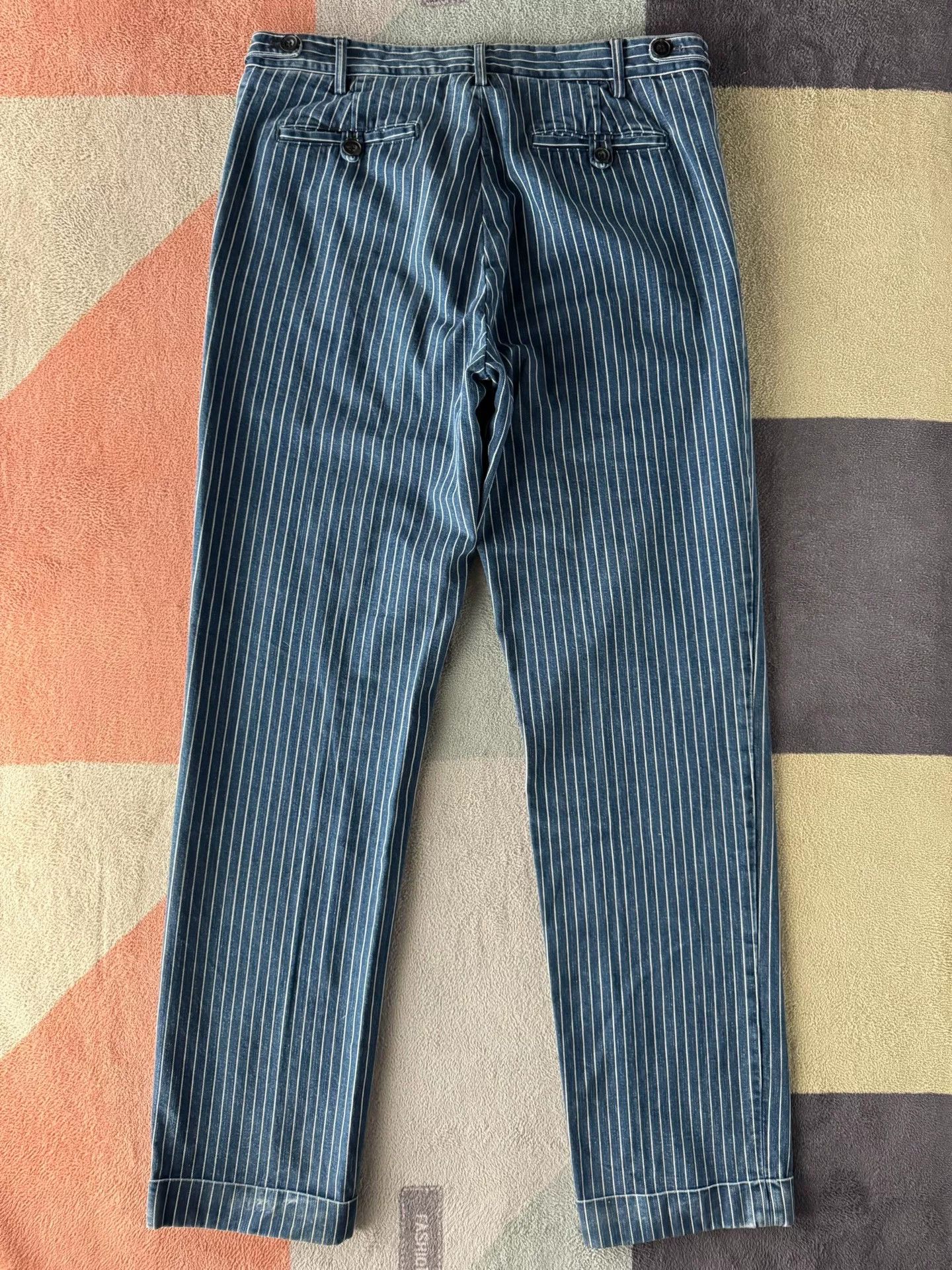 RRL Ralph Lauren Ralph Lauren Wabash Striped Pants Size US 32 / EU 48 - 7 Thumbnail