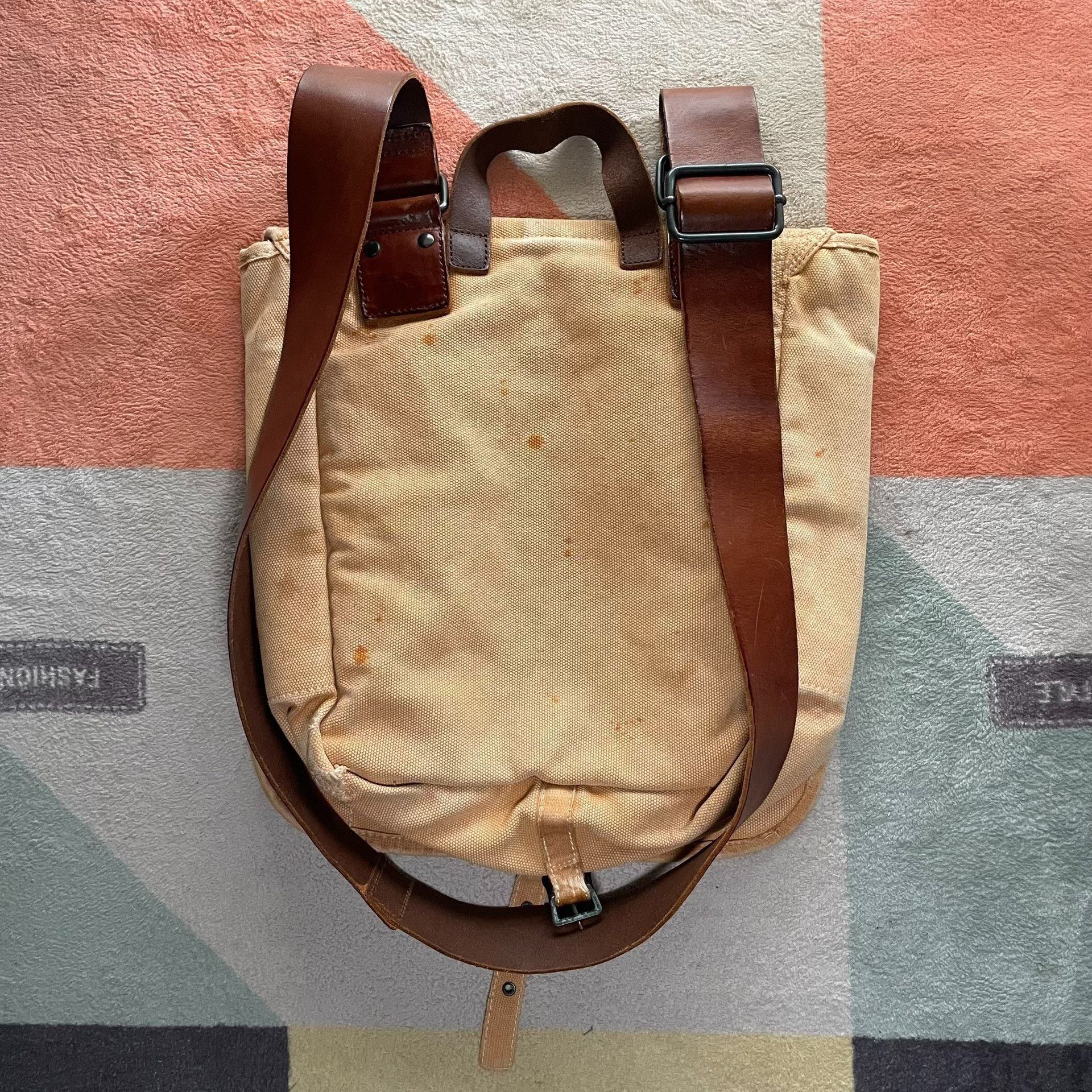 Denim & Supply Ralph Lauren Ralph Lauren Denim Supply Military Canvas Bag Size ONE SIZE - 4 Thumbnail