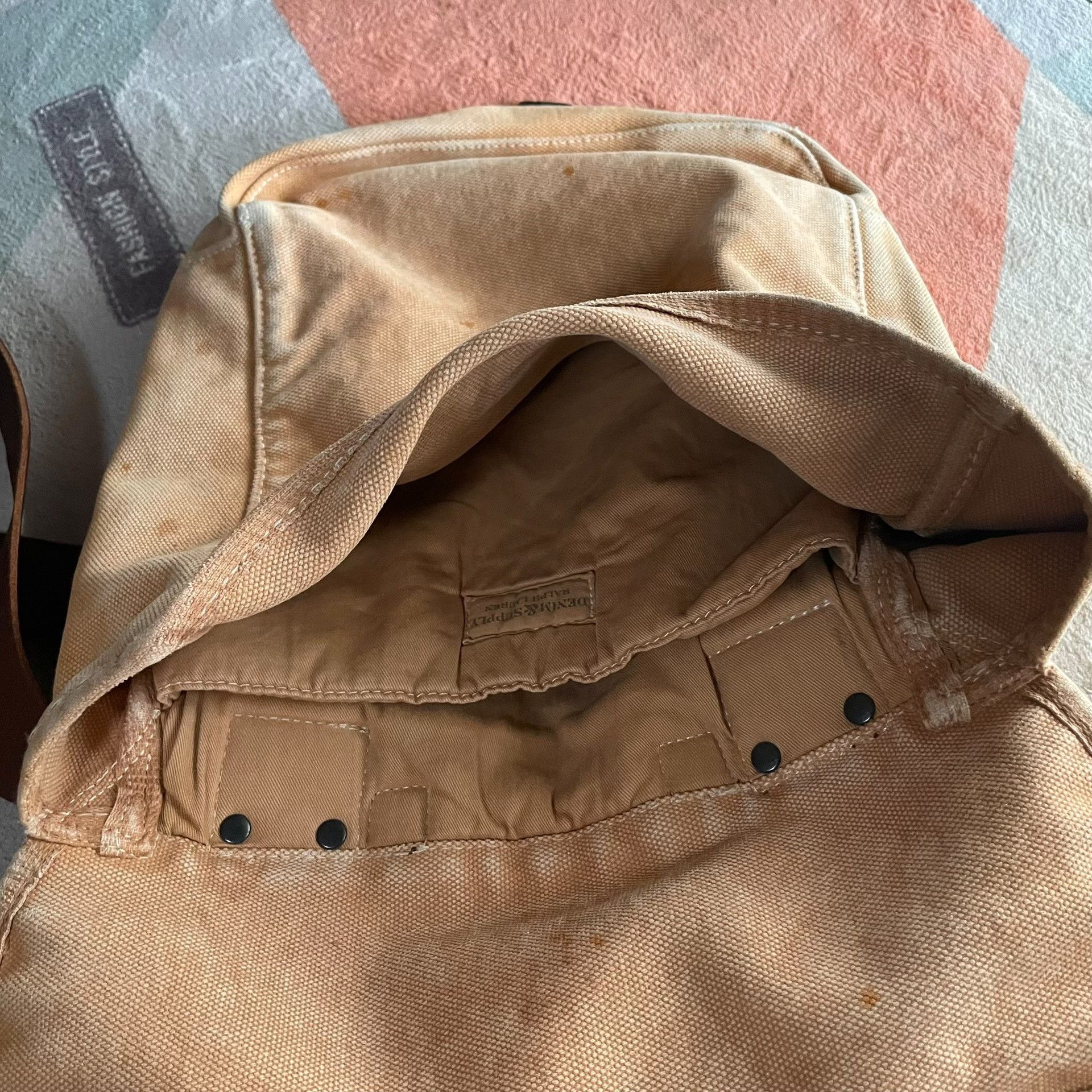 Denim & Supply Ralph Lauren Ralph Lauren Denim Supply Military Canvas Bag Size ONE SIZE - 3 Thumbnail