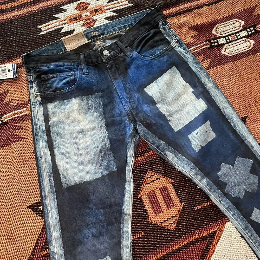 Polo Ralph Lauren Ralph Lauren Limited Graffiti Jeans Size US 30 / EU 46 - 6 Thumbnail