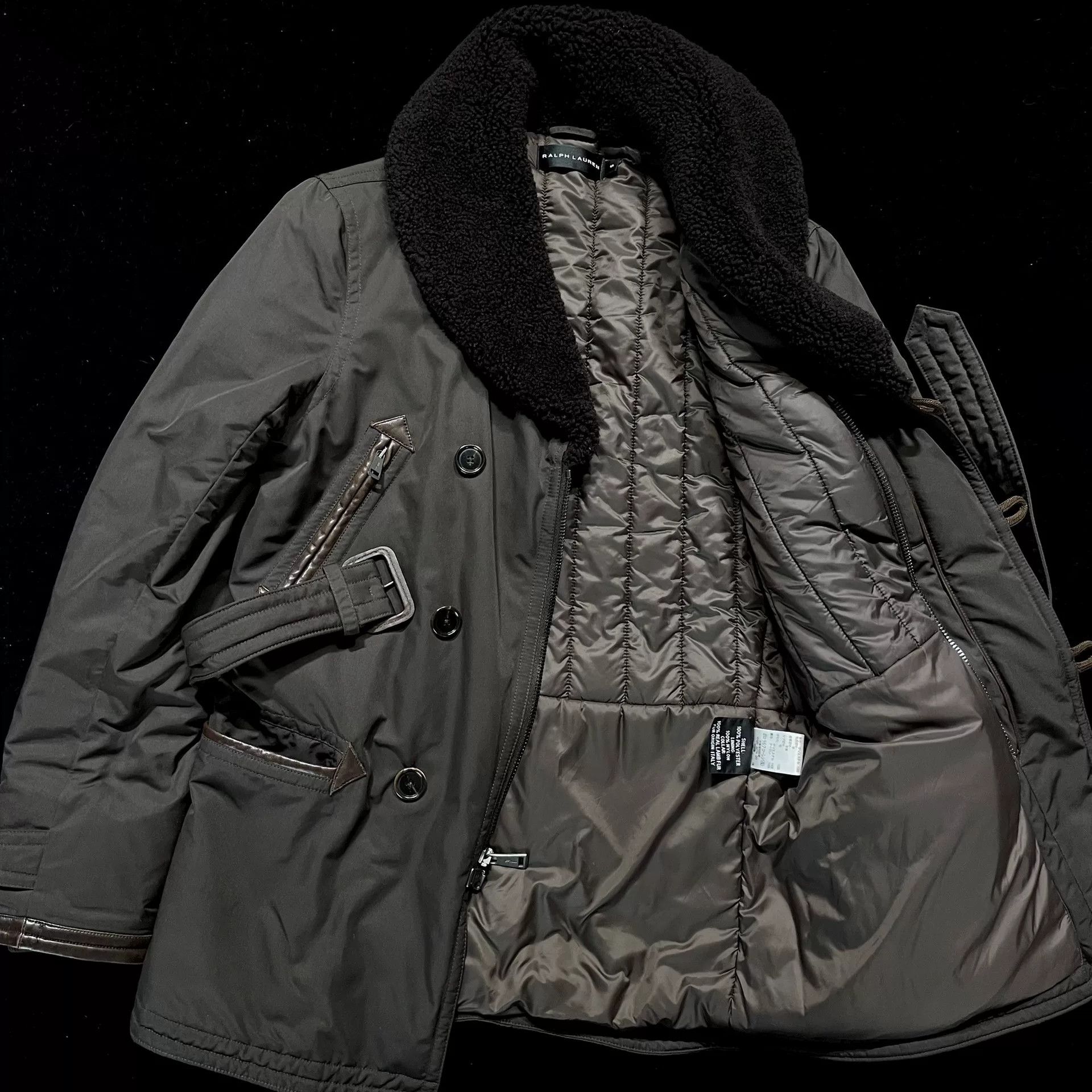 Ralph Lauren Black Label Ralph Lauren Black Label Cotton Coat Size US S / EU 44-46 / 1 - 3 Thumbnail