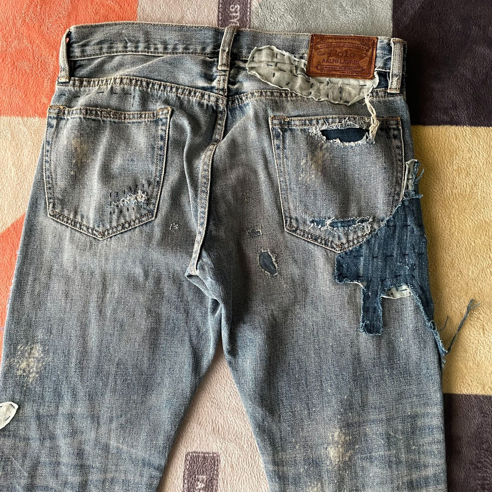 Polo Ralph Lauren Ralph Lauren Indigo Patch Jeans Size US 30 / EU 46 - 6 Thumbnail