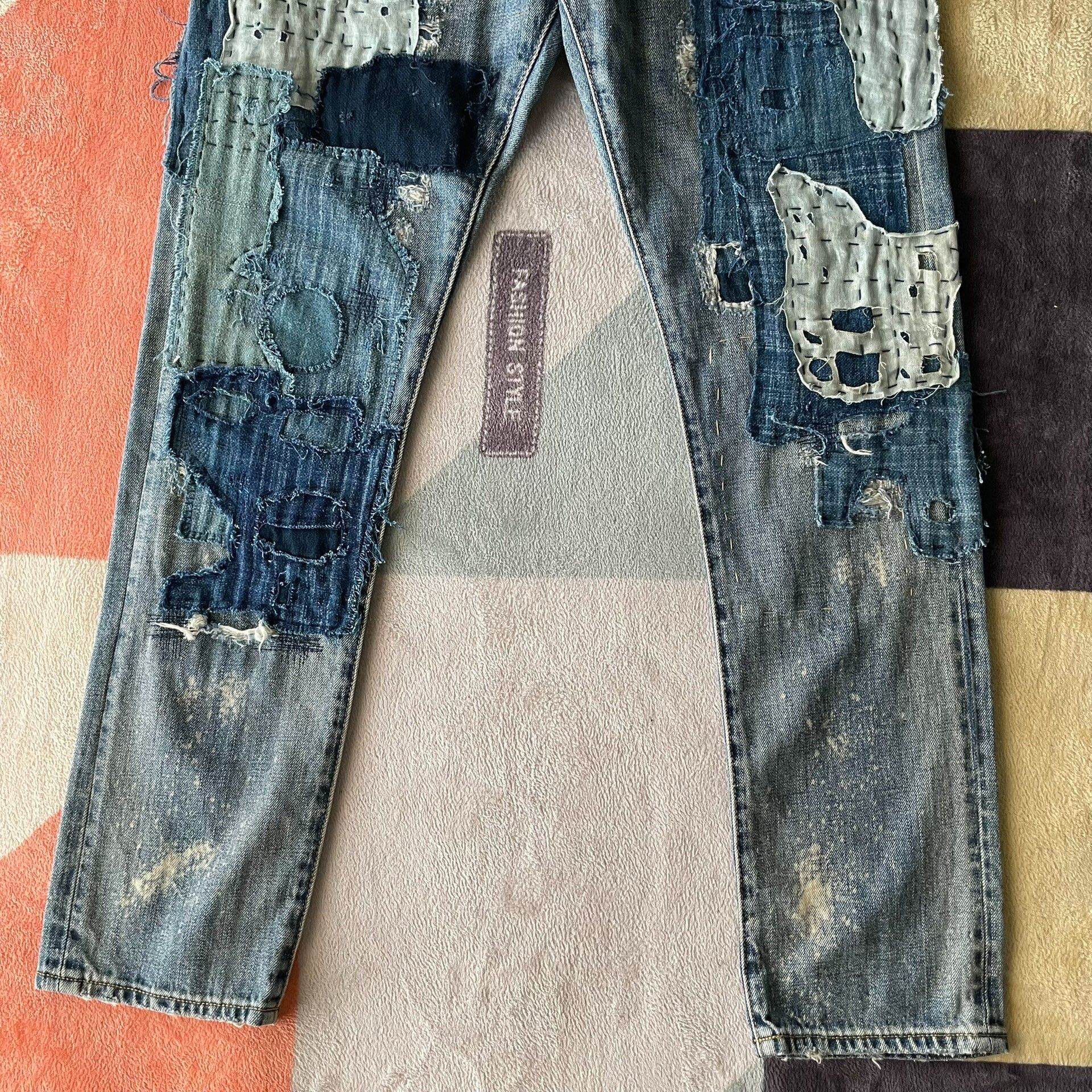Polo Ralph Lauren Ralph Lauren Indigo Patch Jeans Size US 30 / EU 46 - 3 Thumbnail