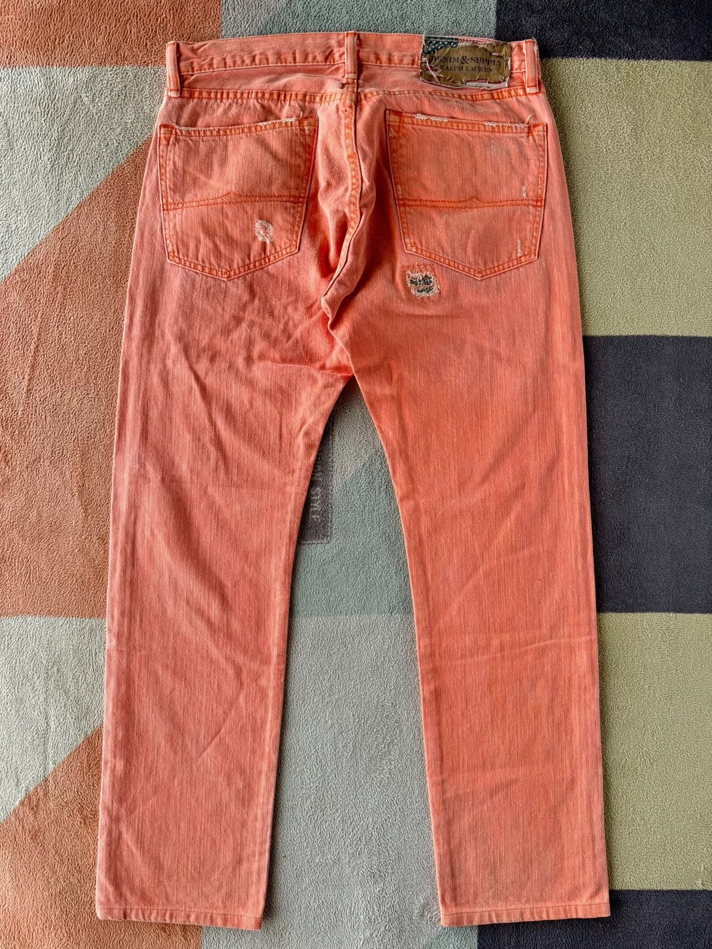 Denim & Supply Ralph Lauren Ralph Lauren Denim Supply Pink Jeans Size 31" - 2 Thumbnail