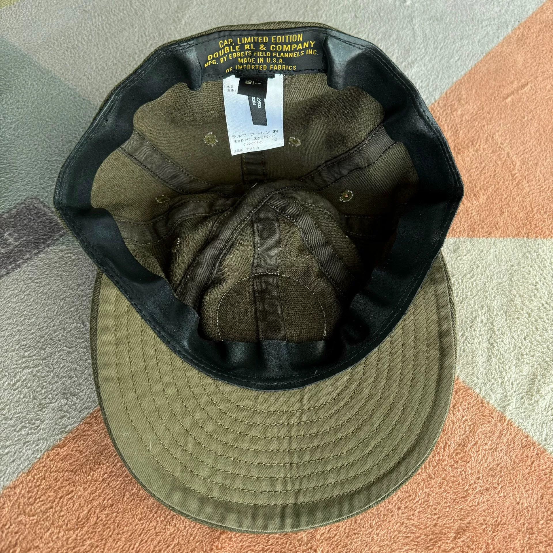 RRL Ralph Lauren RRL Military Mechanic Cap Size ONE SIZE - 5 Thumbnail