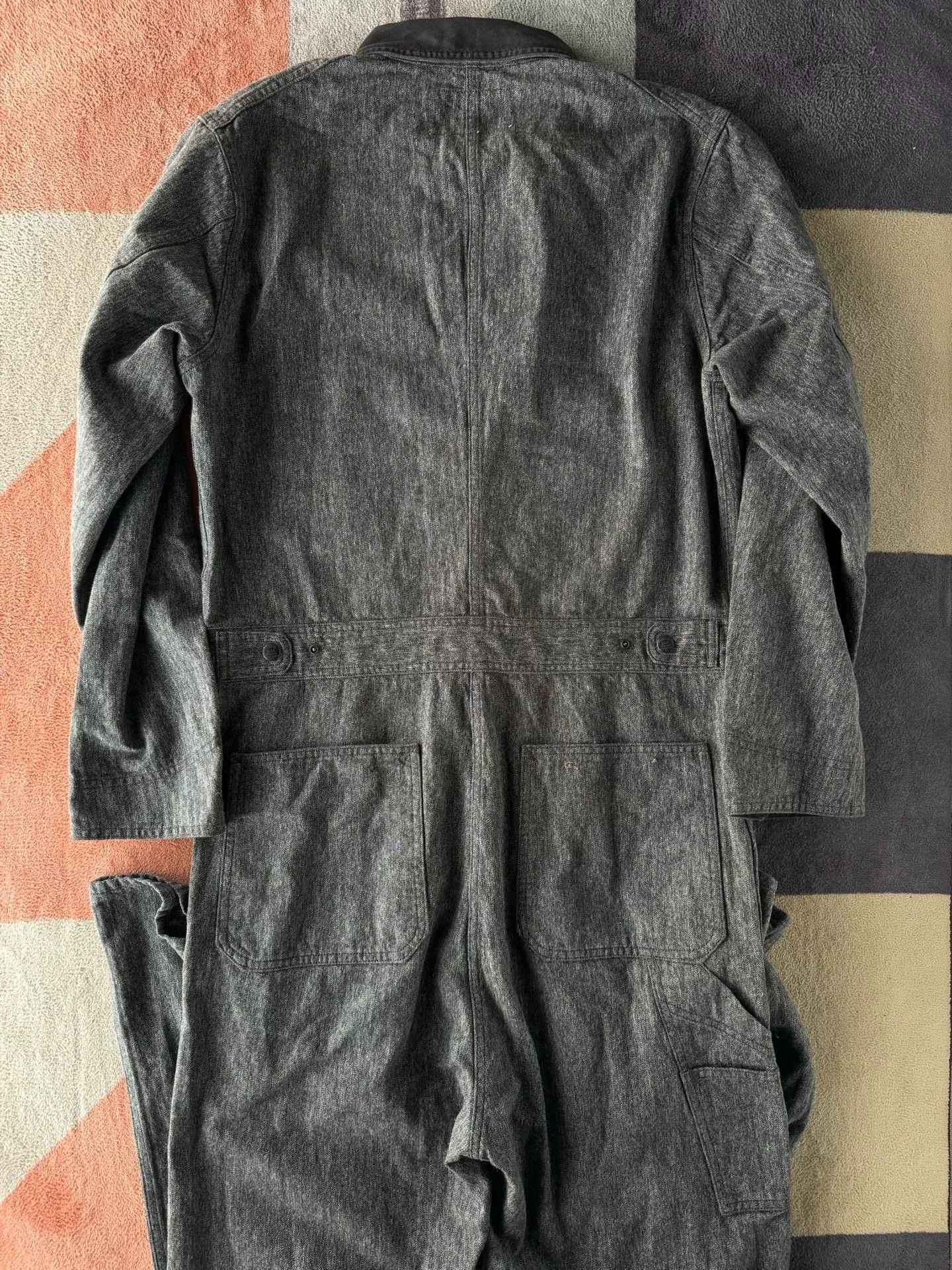 RRL Ralph Lauren Ralph Lauren Double RL Mechanic Jumpsuit Size US 30 / EU 46 - 2 Thumbnail