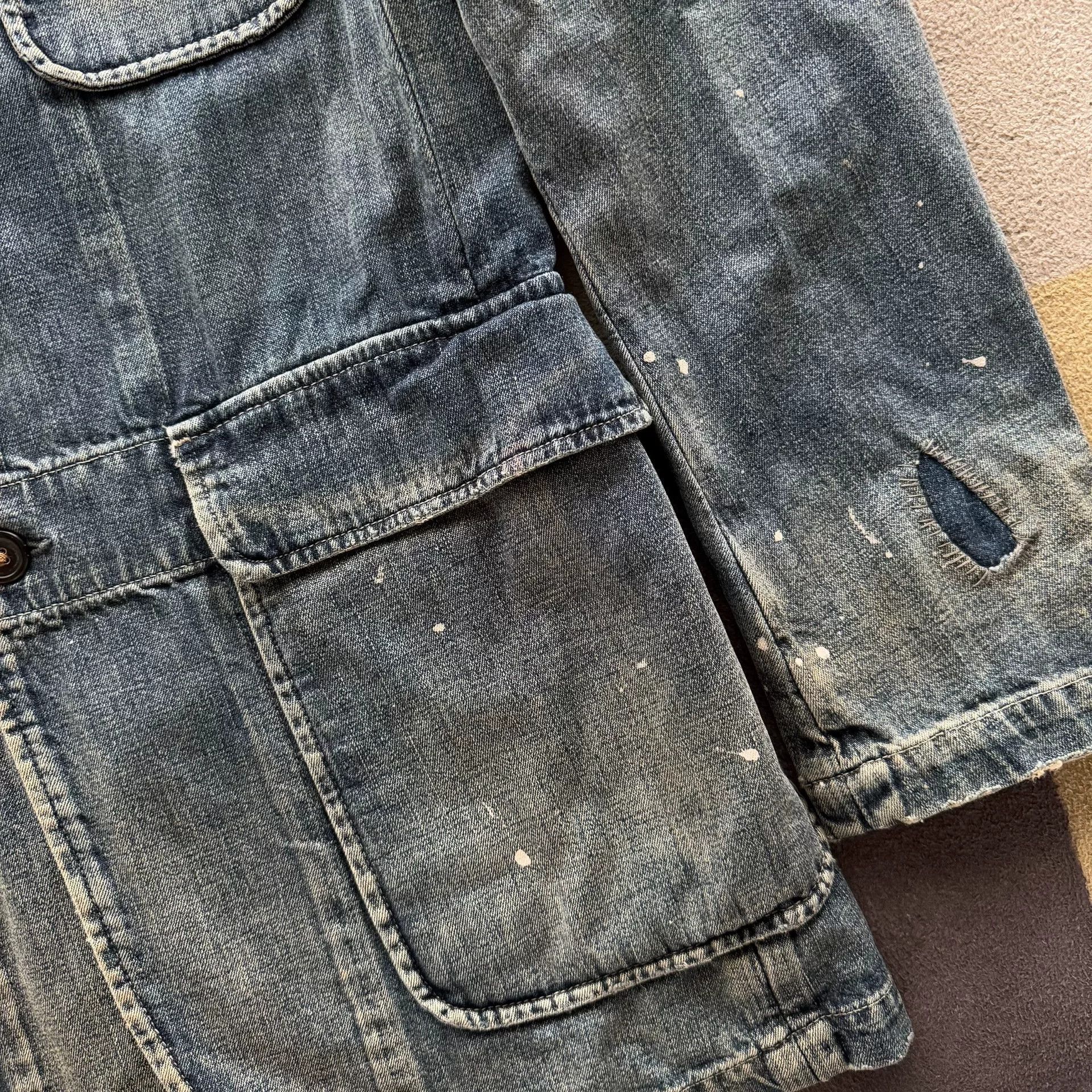 RRL Ralph Lauren RRL Ralph Lauren Double RL Denim Jacket Size US S / EU 44-46 / 1 - 5 Thumbnail