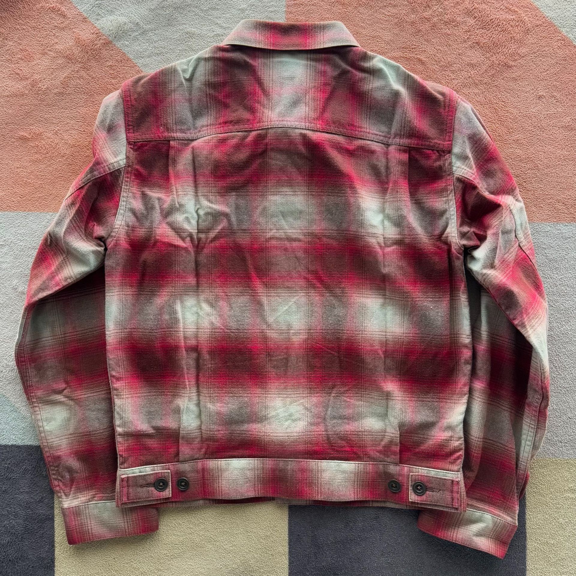 RRL Ralph Lauren RRL Ralph Lauren Double RL Red Plaid 507 Jacket Size US S / EU 44-46 / 1 - 2 Thumbnail