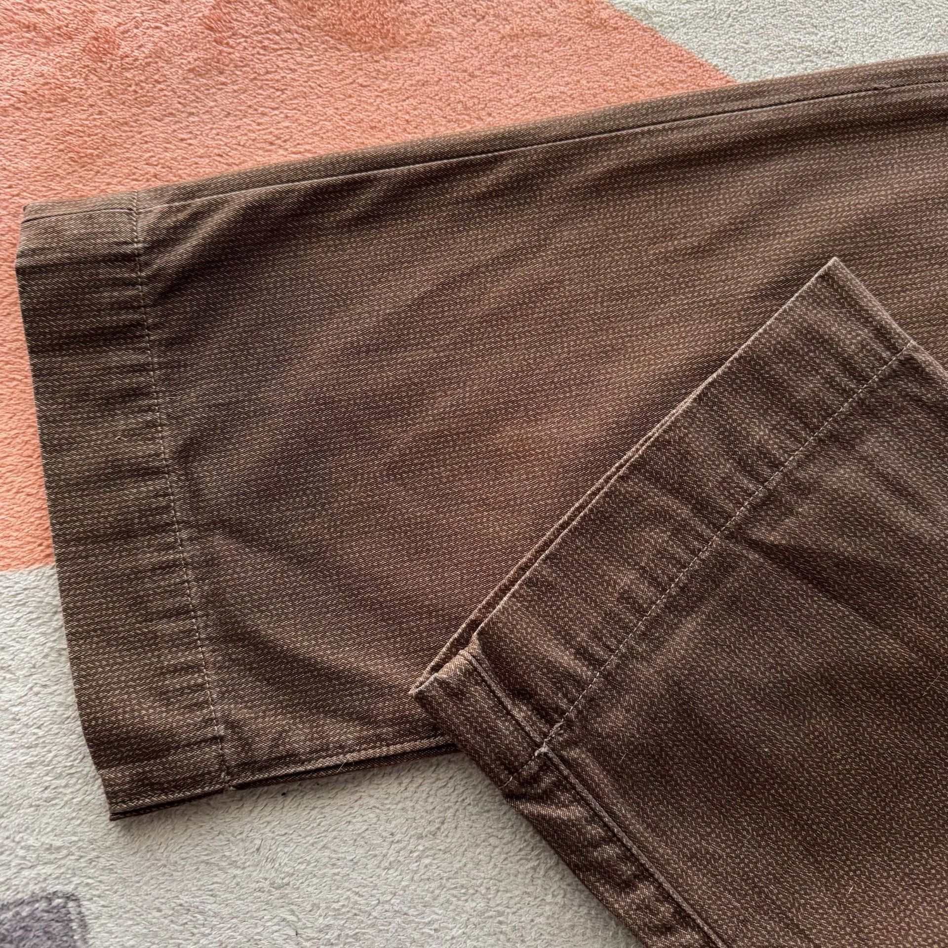 RRL Ralph Lauren RRL Brown Striped Casual Pants Size US 30 / EU 46 - 8 Thumbnail