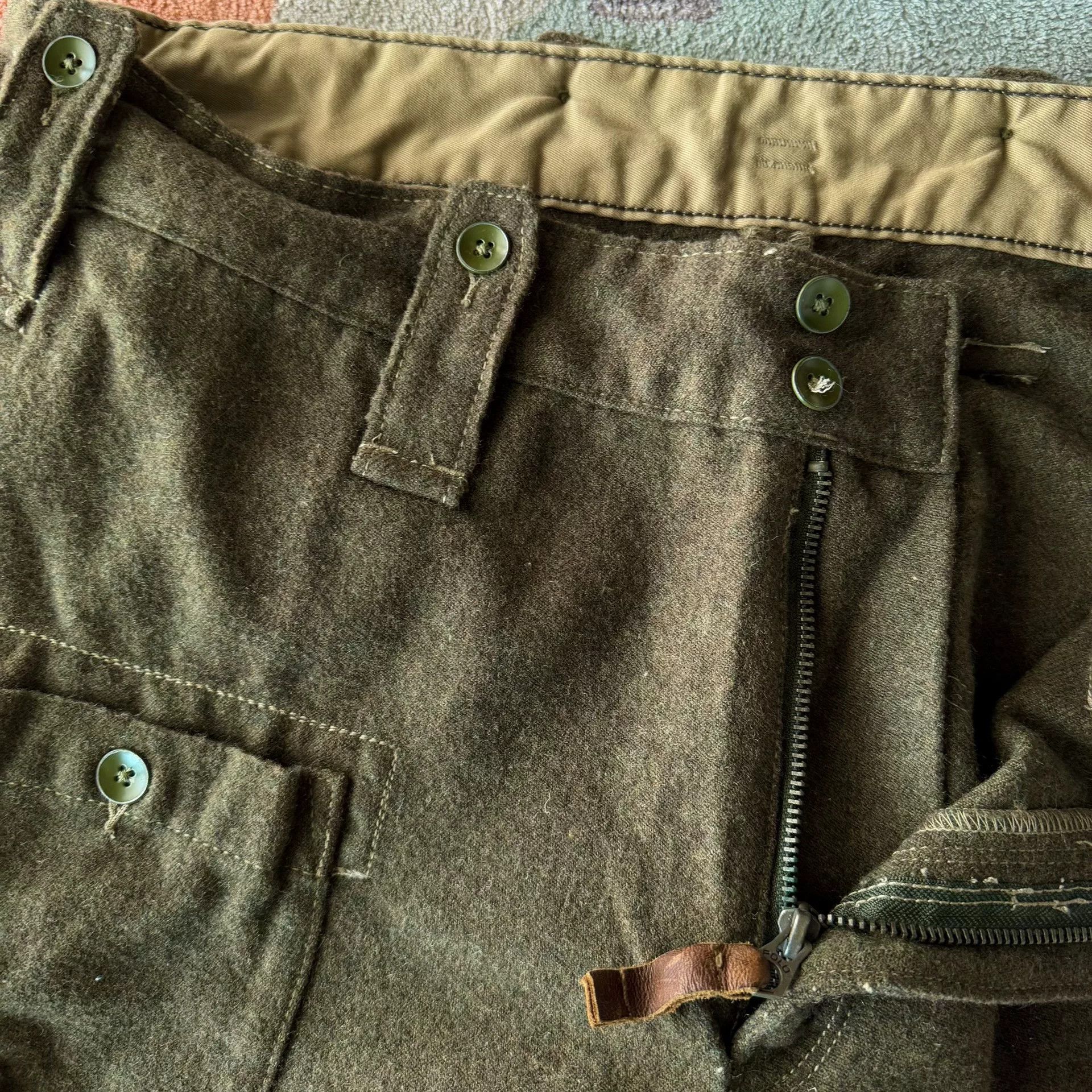 Polo Ralph Lauren Ralph Lauren Wool Cargo Pants Size US 29 - 6 Thumbnail