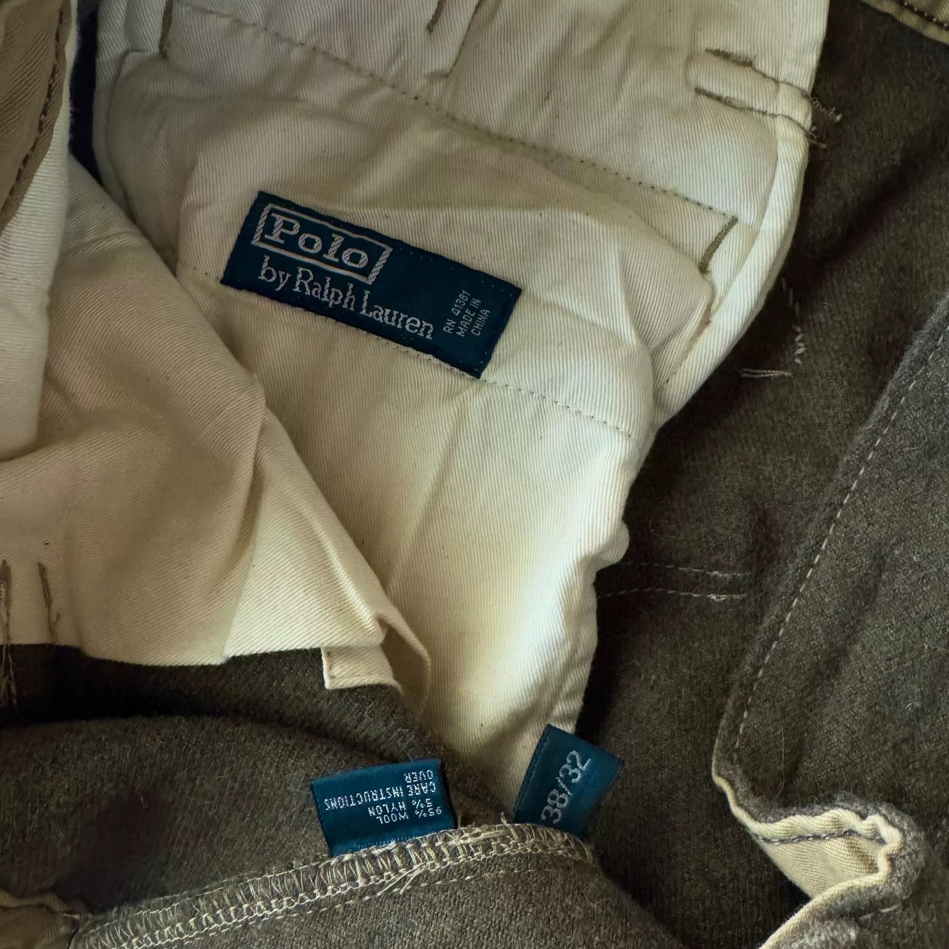 Polo Ralph Lauren Ralph Lauren Wool Cargo Pants Size US 29 - 5 Thumbnail