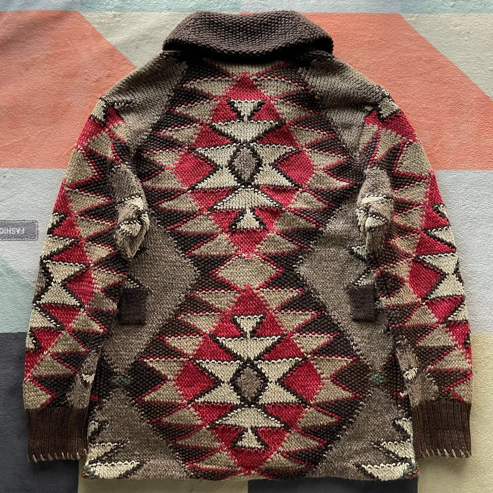 RRL Ralph Lauren RRL Southwest Style Sweater Size US L / EU 52-54 / 3 - 3 Thumbnail