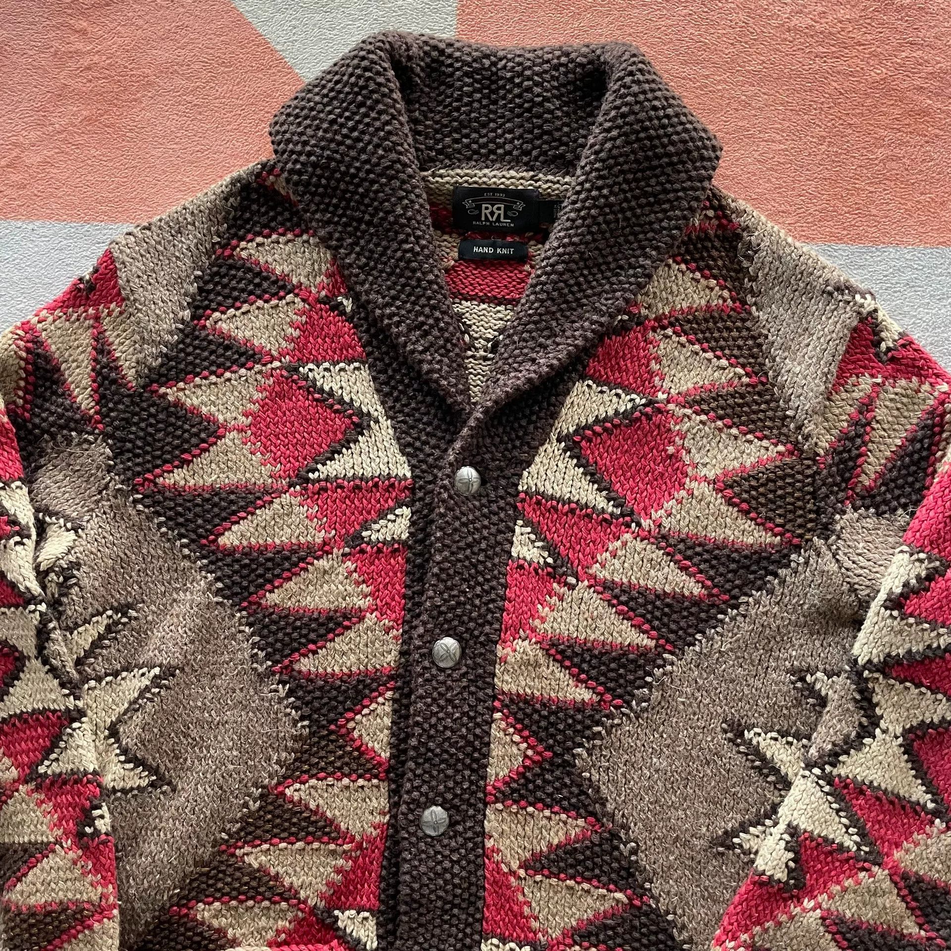 RRL Ralph Lauren RRL Southwest Style Sweater Size US L / EU 52-54 / 3 - 4 Thumbnail
