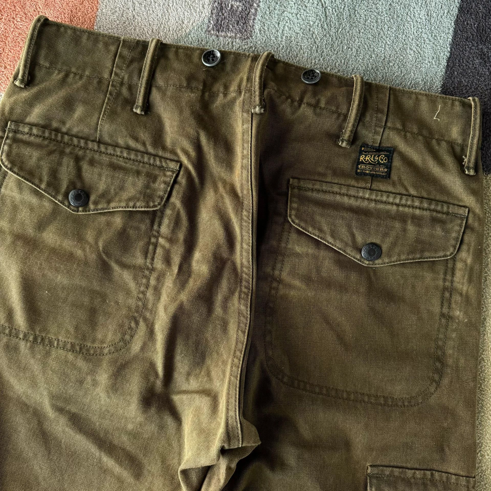 RRL Ralph Lauren RRL Canvas Cargo Pants Size US 29 - 7 Thumbnail